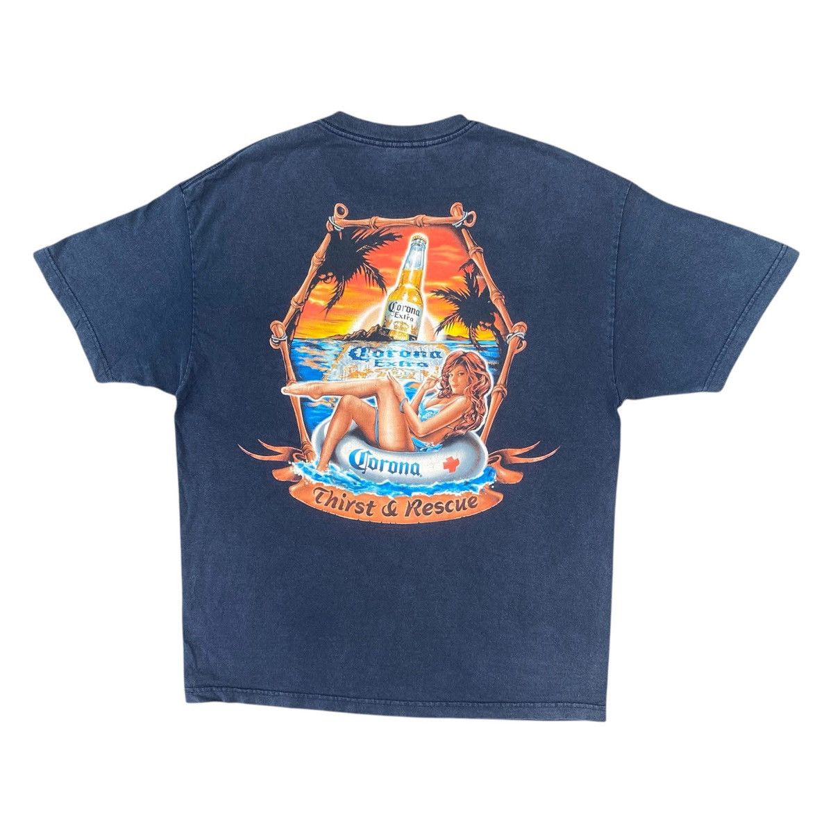 Vintage RARE ‼️ Corona Extra Size US XL / EU 56 / 4 - 1 Thumbnail