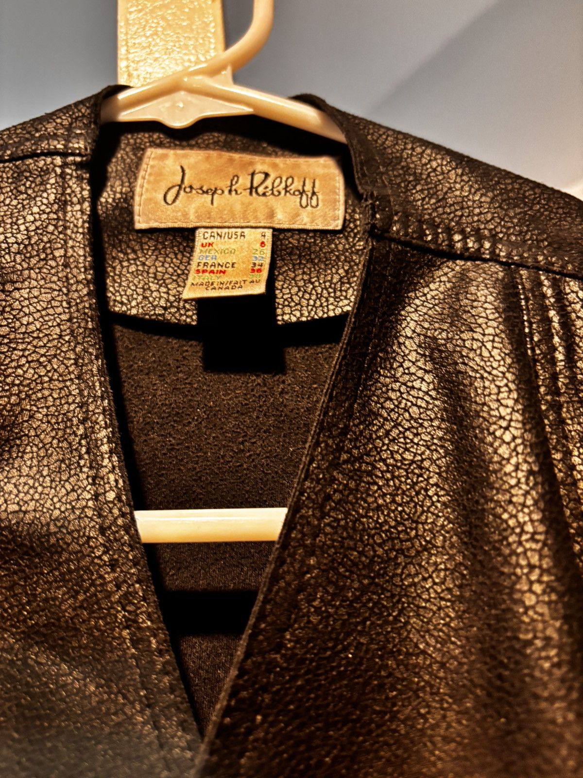 Other Avante garde leather blazer Size S / US 4 / IT 40 - 4 Thumbnail