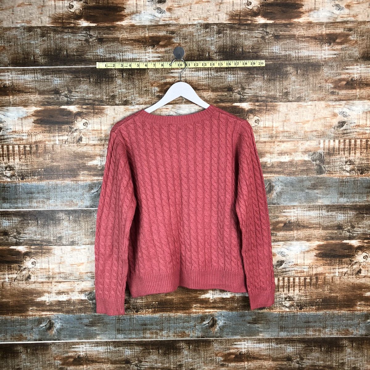 Homespun Knitwear × Japanese Brand Comfart Basic Pink Knitwear #A1735 Size M / US 6-8 / IT 42-44 - 11 Thumbnail