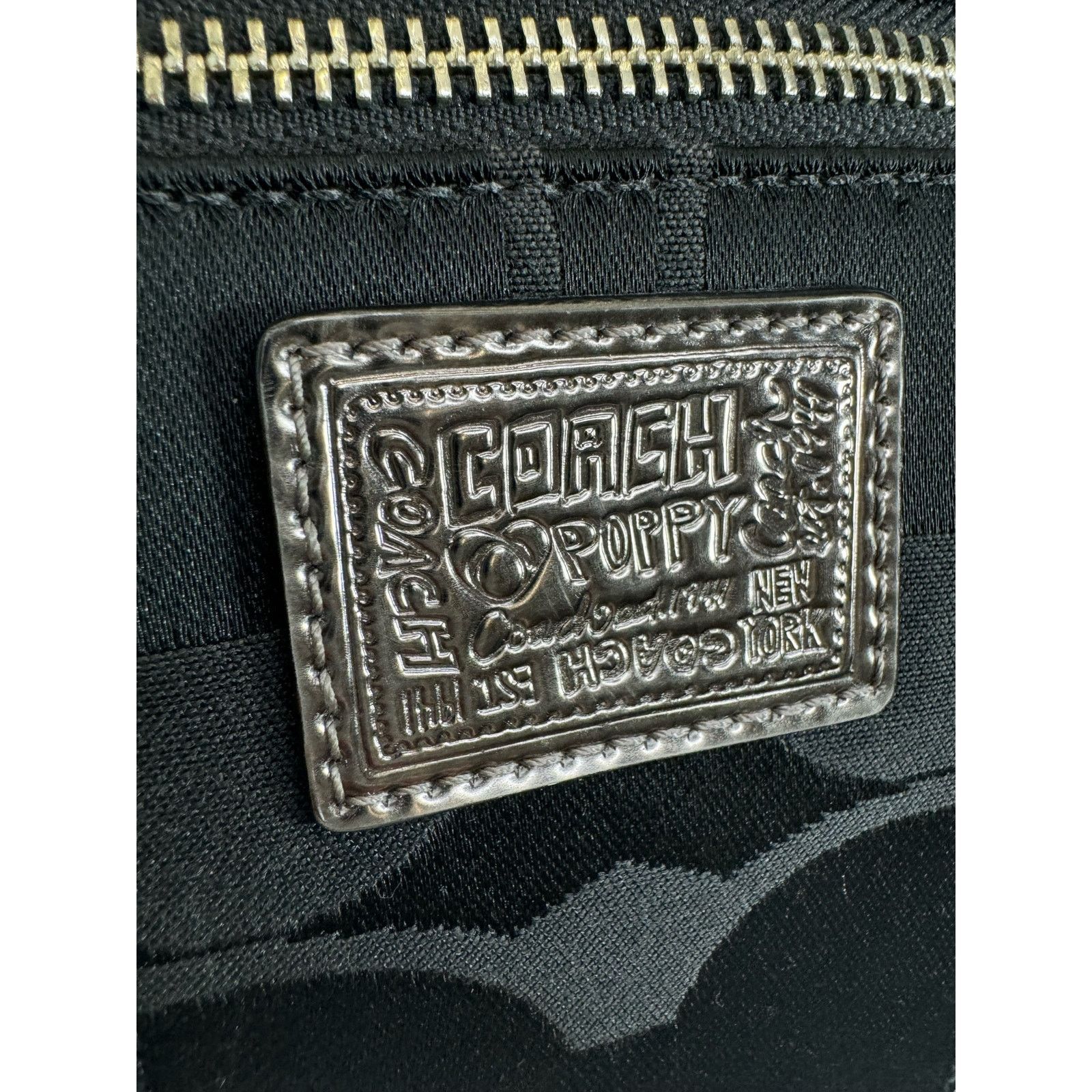 Coach Coach Poppy Black Monogram 2011 Size ONE SIZE - 1 Thumbnail