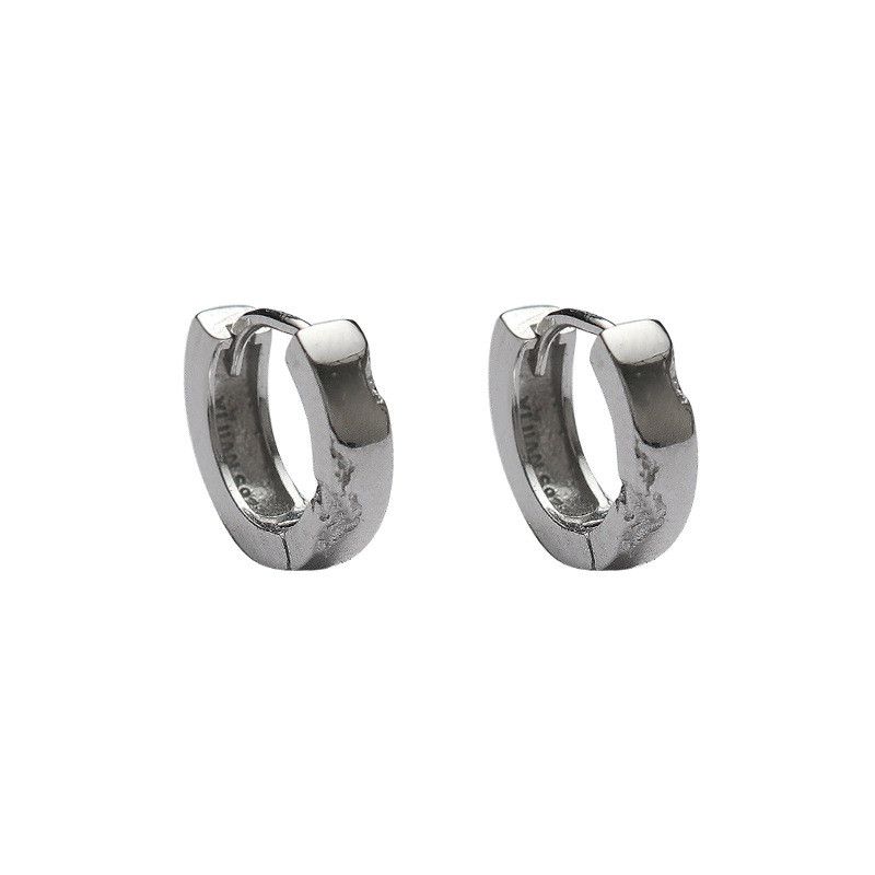 Jewelry Vintage Earrings One Pairs Chrome Jewelry Size ONE SIZE - 3 Thumbnail