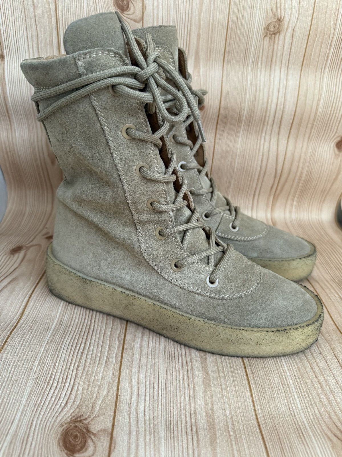 Yeezy Crepe suede boots Size US 10 / EU 43 - 1 Thumbnail