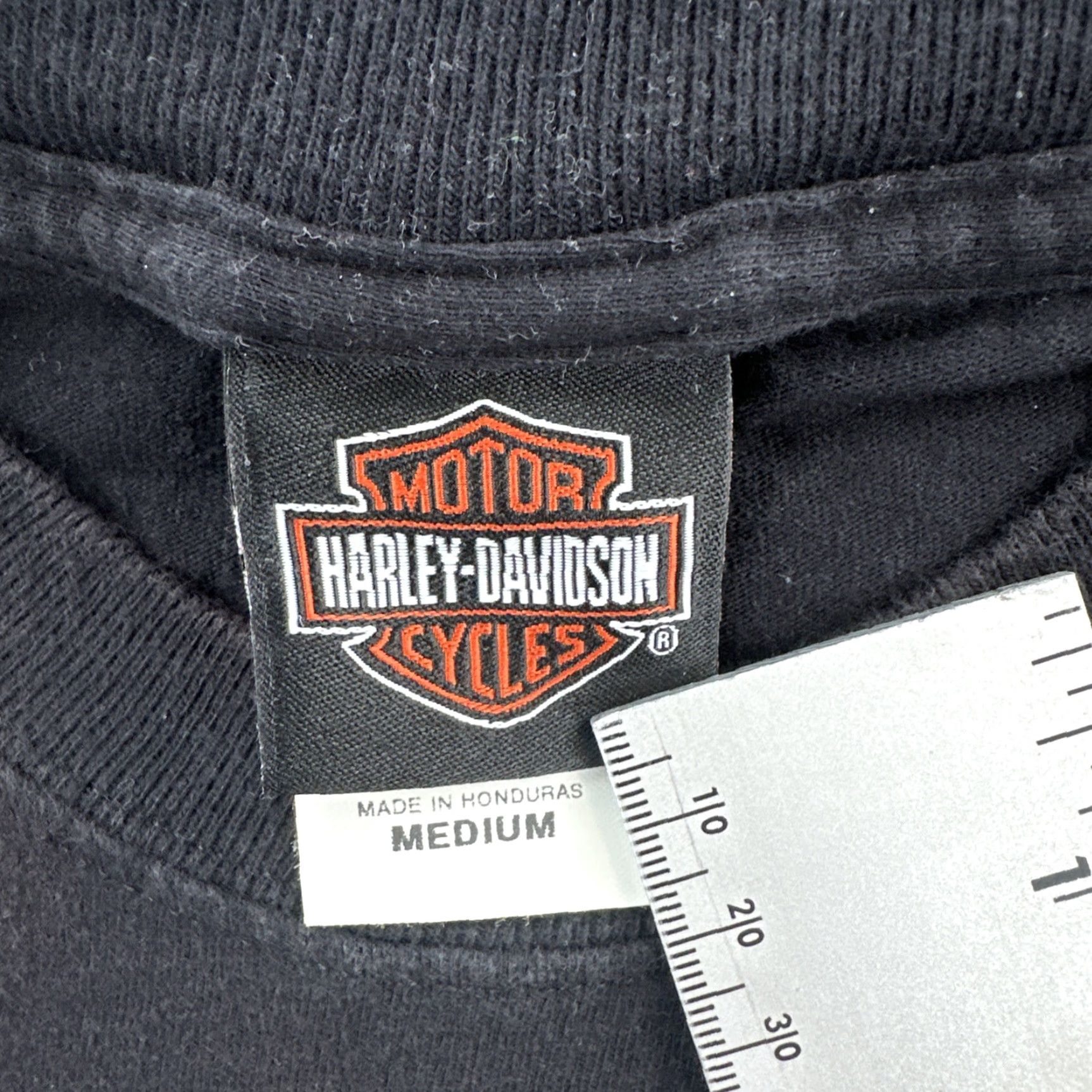 Harley Davidson Harley-Davidson Mens Medium Black T Shirt Mt. Baker HD Bellingham WA Graphic Print Short Sleeve Crew Neck Graphic Print T-ShirtMen Comfort All Seasons Size US M / EU 48-50 / 2 - 7 Thumbnail