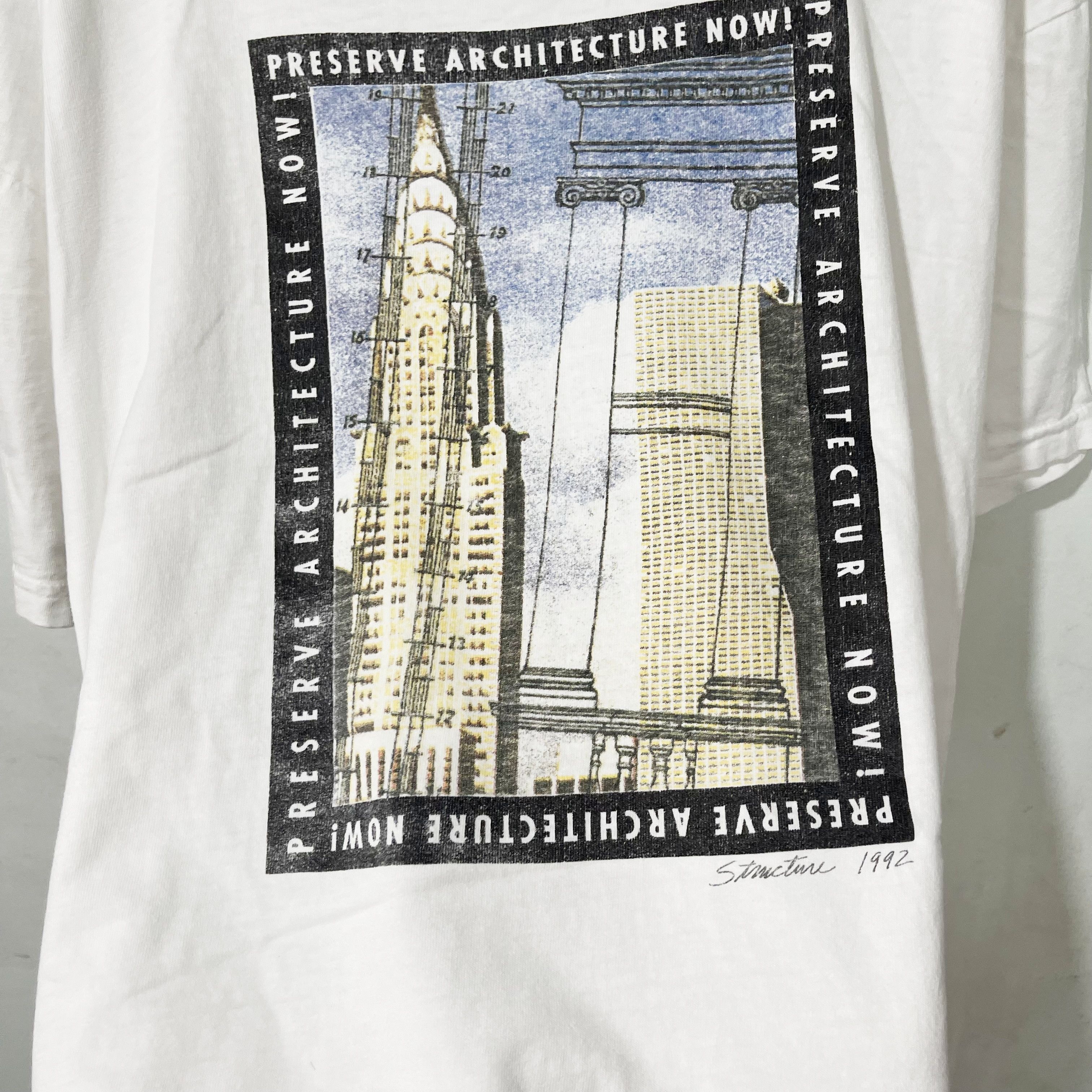 Vintage Vintage 1992 Preserve Architecture Now T-Shirt Size US L / EU 52-54 / 3 - 2 Thumbnail