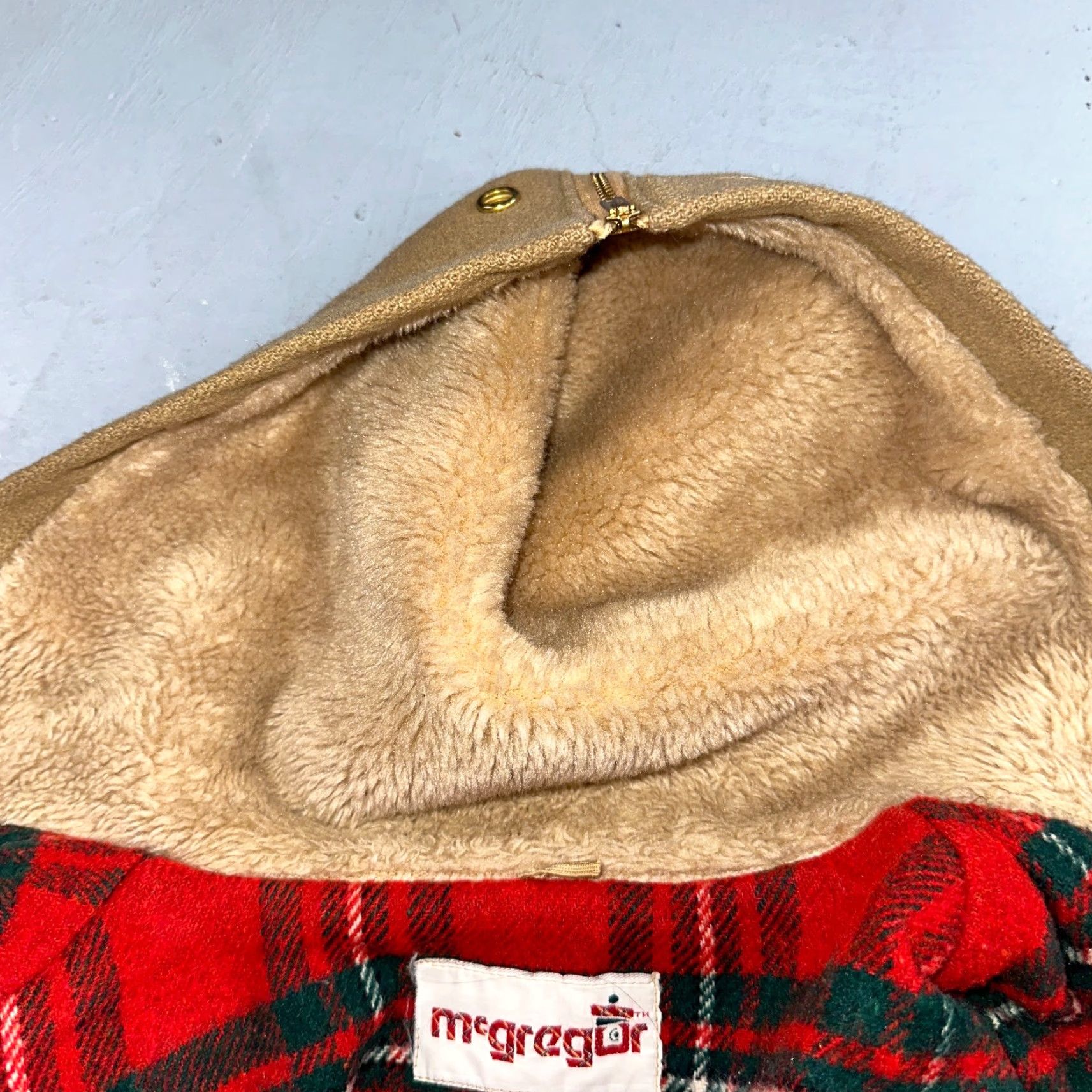 McGregor VINTAGE McGREGOR Jacket Wool Lined Hooded Ranch Field Barn Hunting Coat 60s 70s Sz 38 Mens Size US XXS / EU 40 - 7 Thumbnail