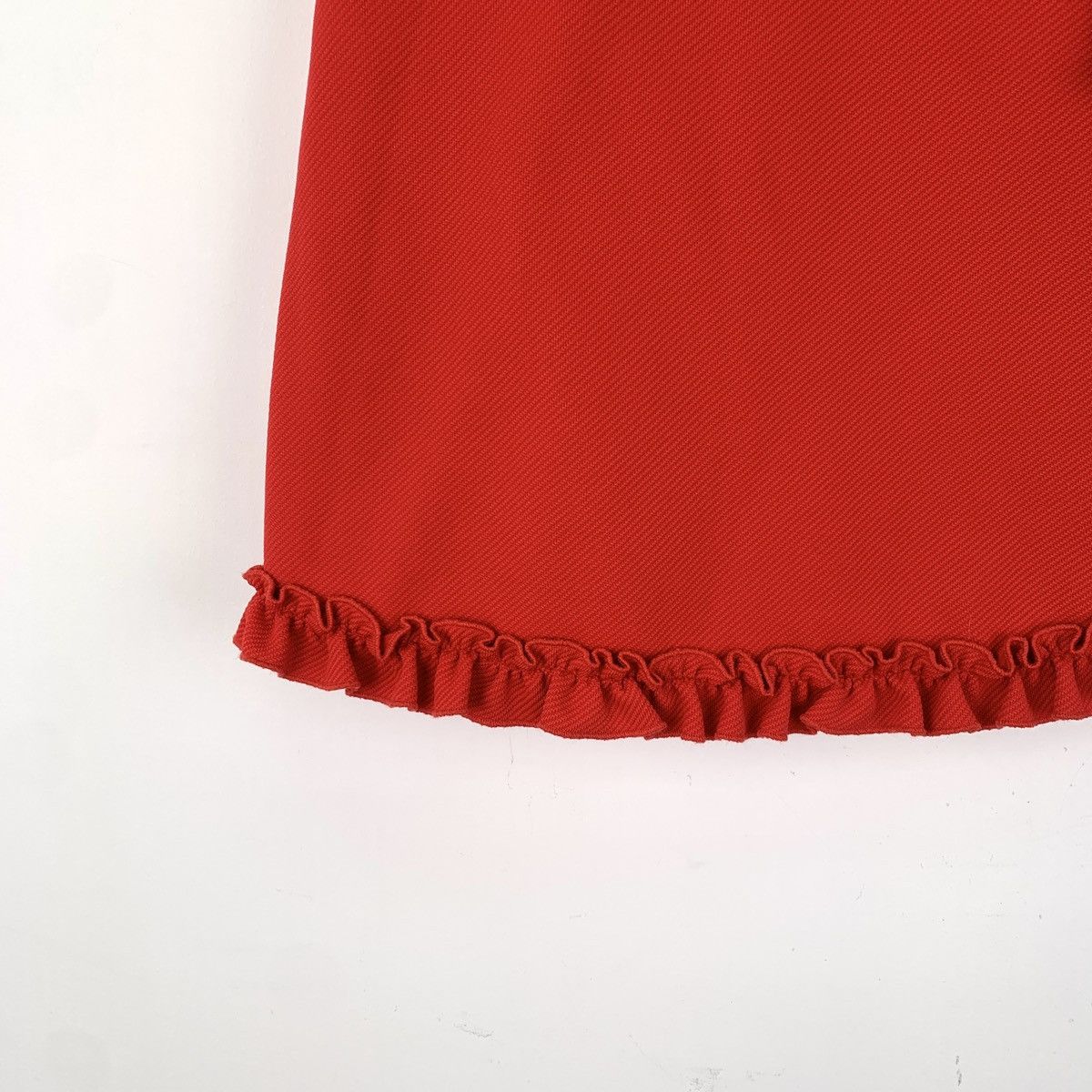 Gucci Gucci Red Bow Tie Striped Web Lace Casual Knit Skirt K26WX Size 26" / US 2 / IT 38 - 4 Thumbnail