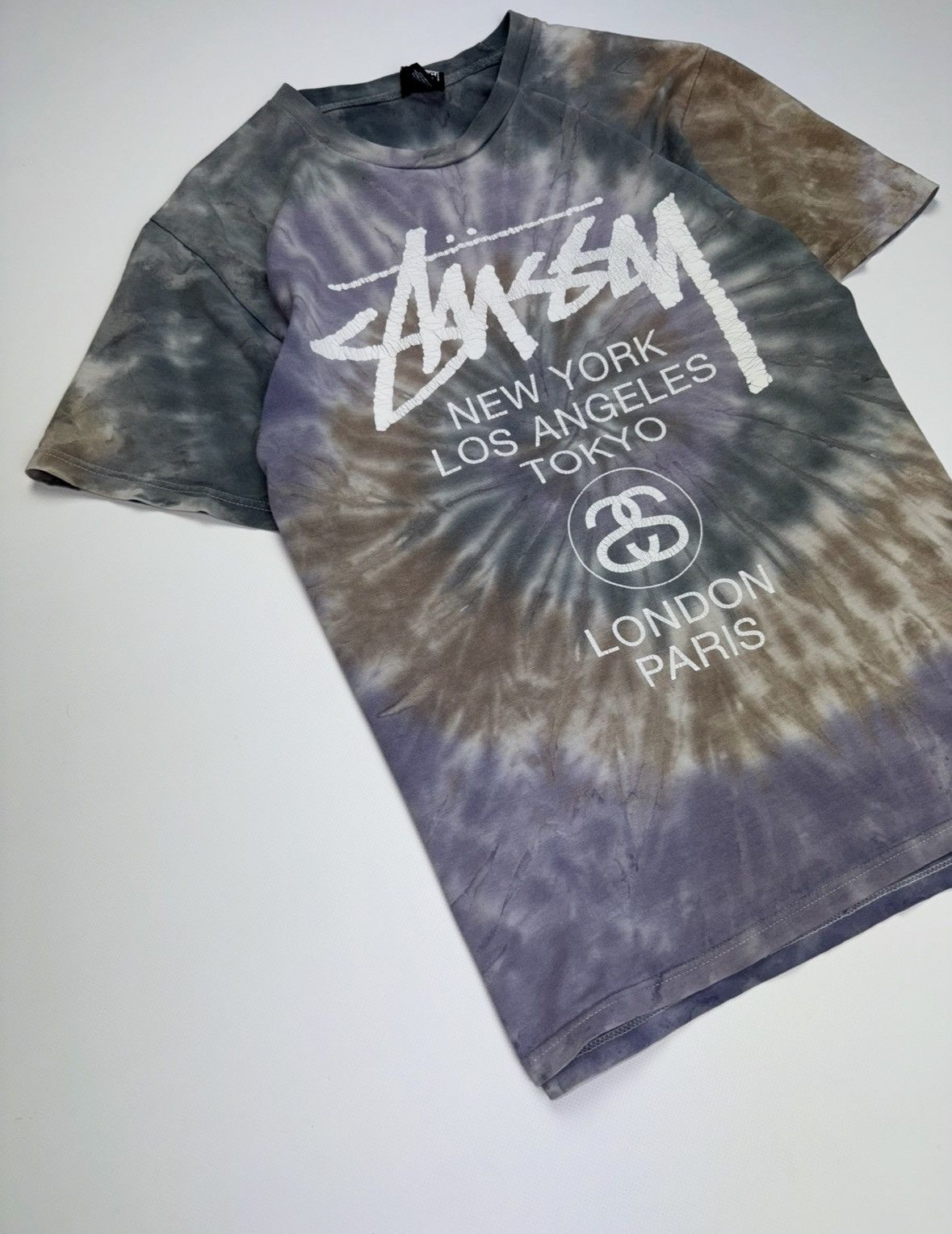 Stussy Streetwear Tie Die Stussy Vintage Big Logo size M Size US M / EU 48-50 / 2 - 4 Thumbnail