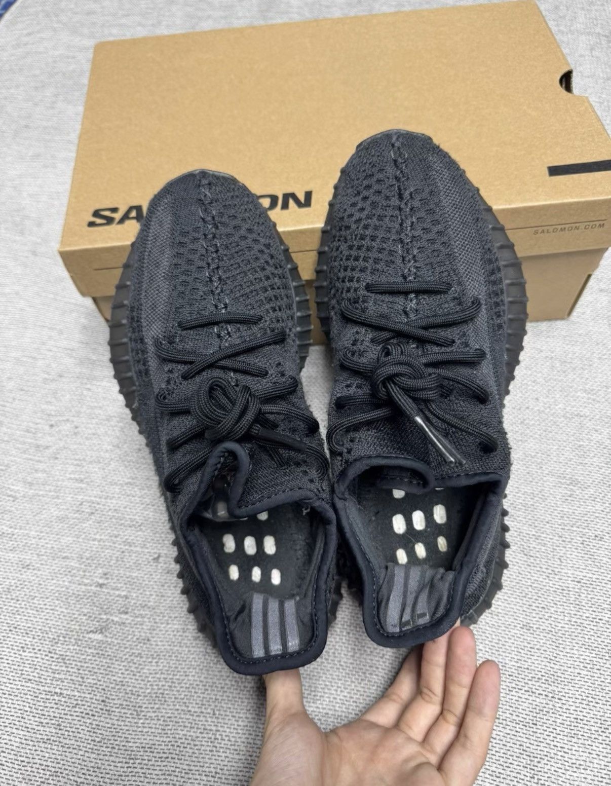 Adidas Adidas Yeezy 350 Onyx HQ4540 K37 Size US 7 / EU 40 - 6 Thumbnail