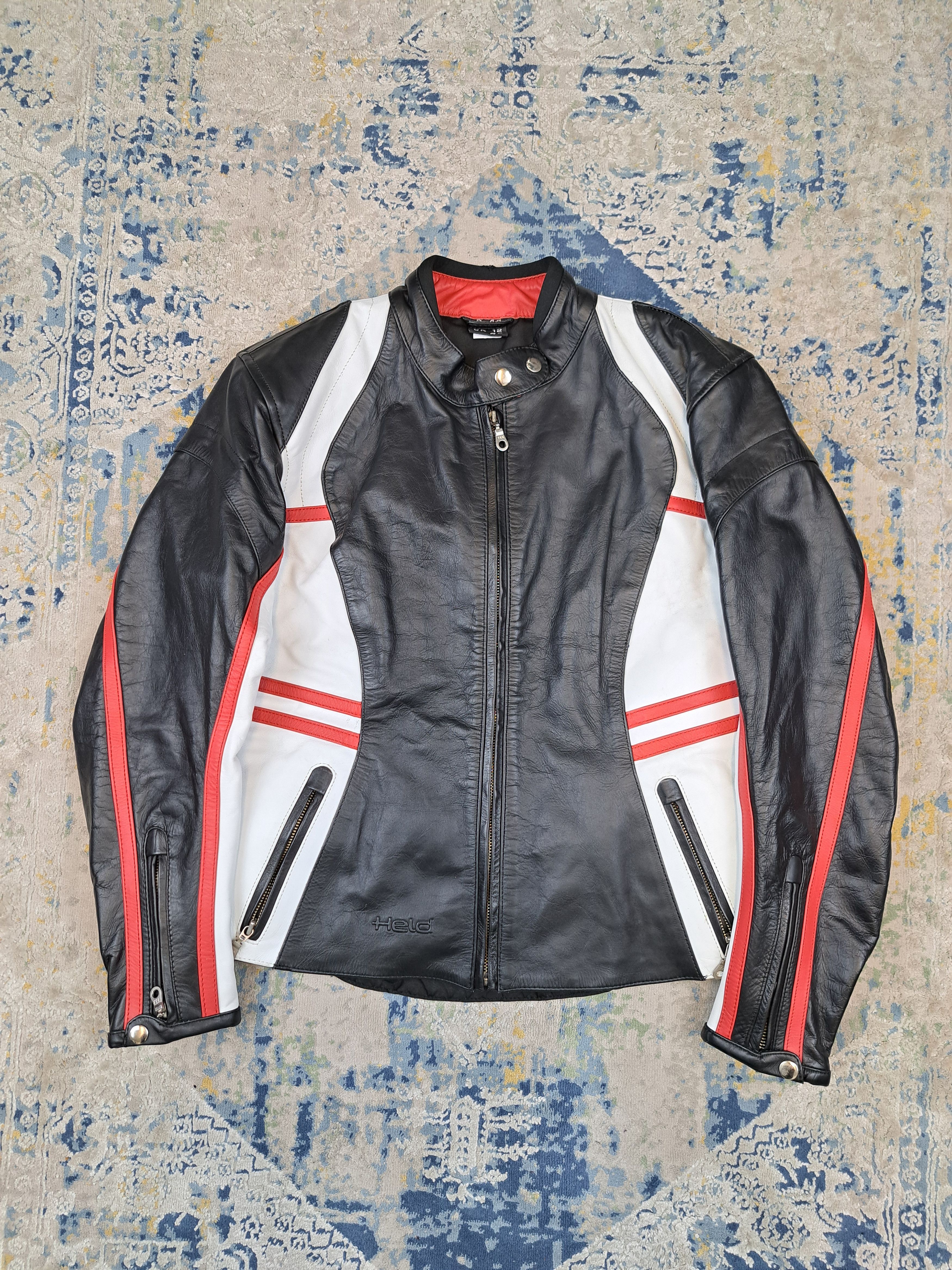 Genuine Leather Genuine Leather Avant Garde Cropped Racing Tribal Jacket Size M / US 6-8 / IT 42-44 - 1 Thumbnail