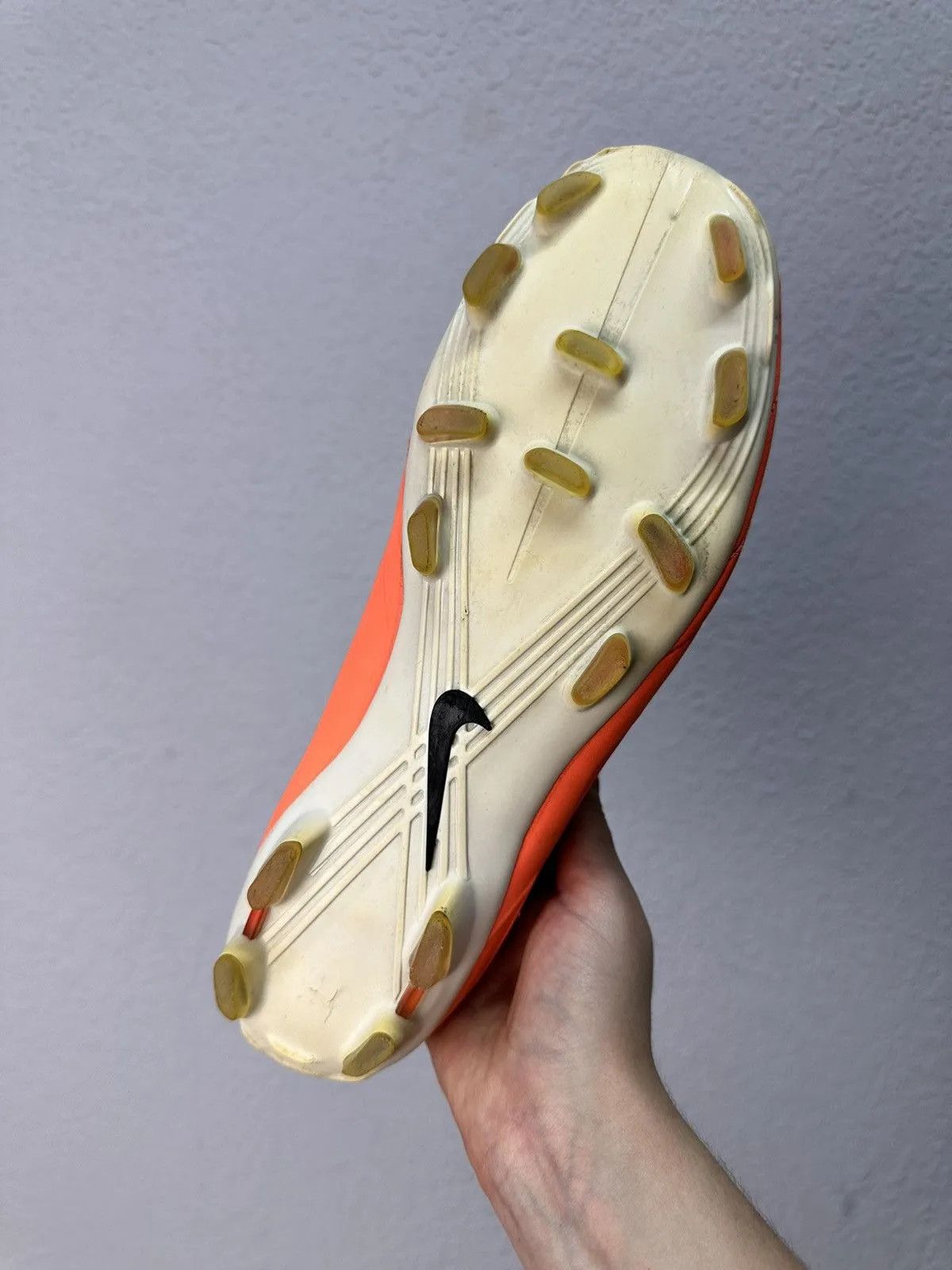 Nike 👉 Nike Total 90 Laser FG Mango Football Soccer US8 EUR41 Size US 8 / EU 41 - 11 Thumbnail