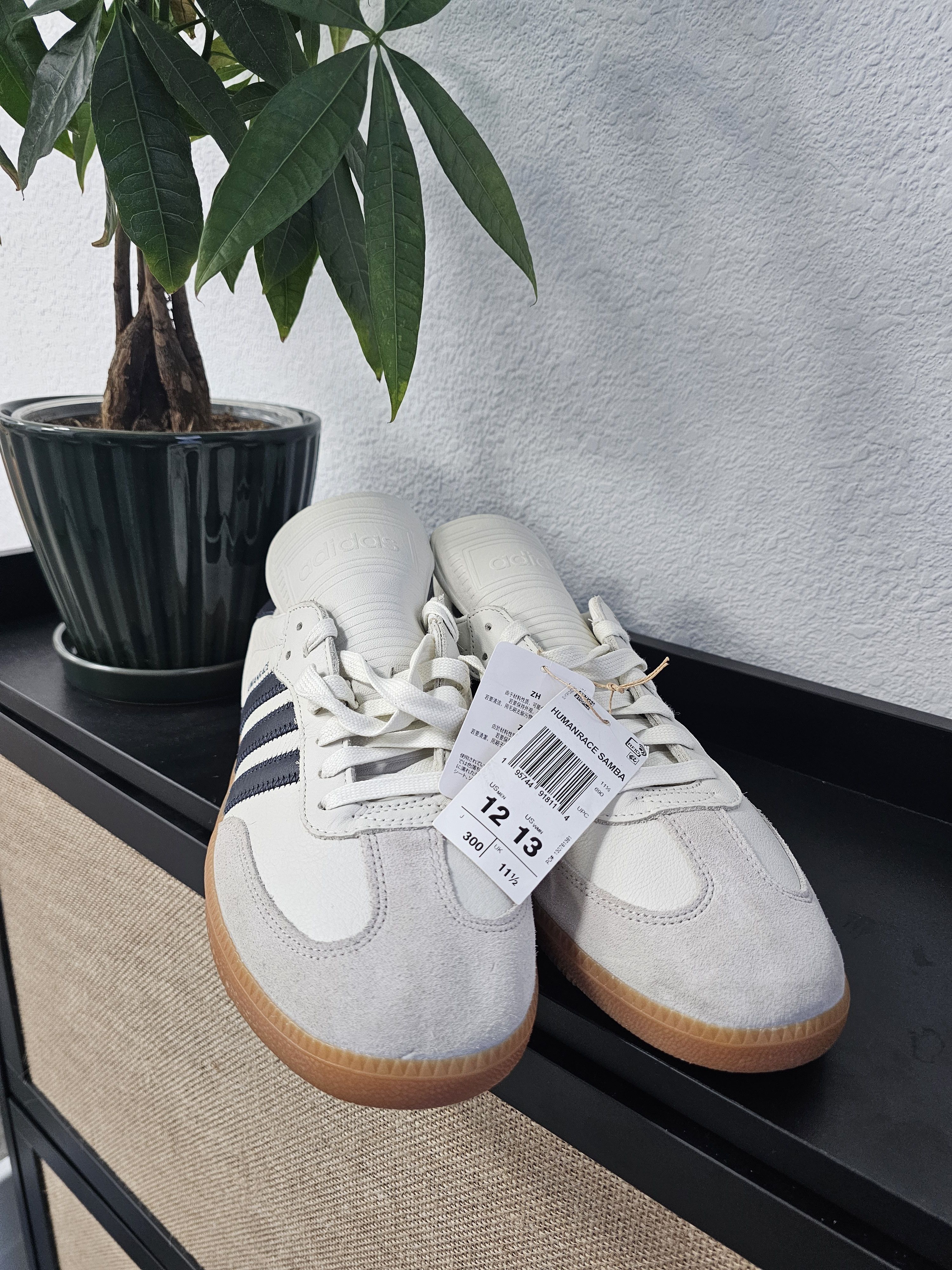 Adidas × Pharrell Adidas x Human Race Samba Cloud Size US 12 / EU 45 - 2 Thumbnail