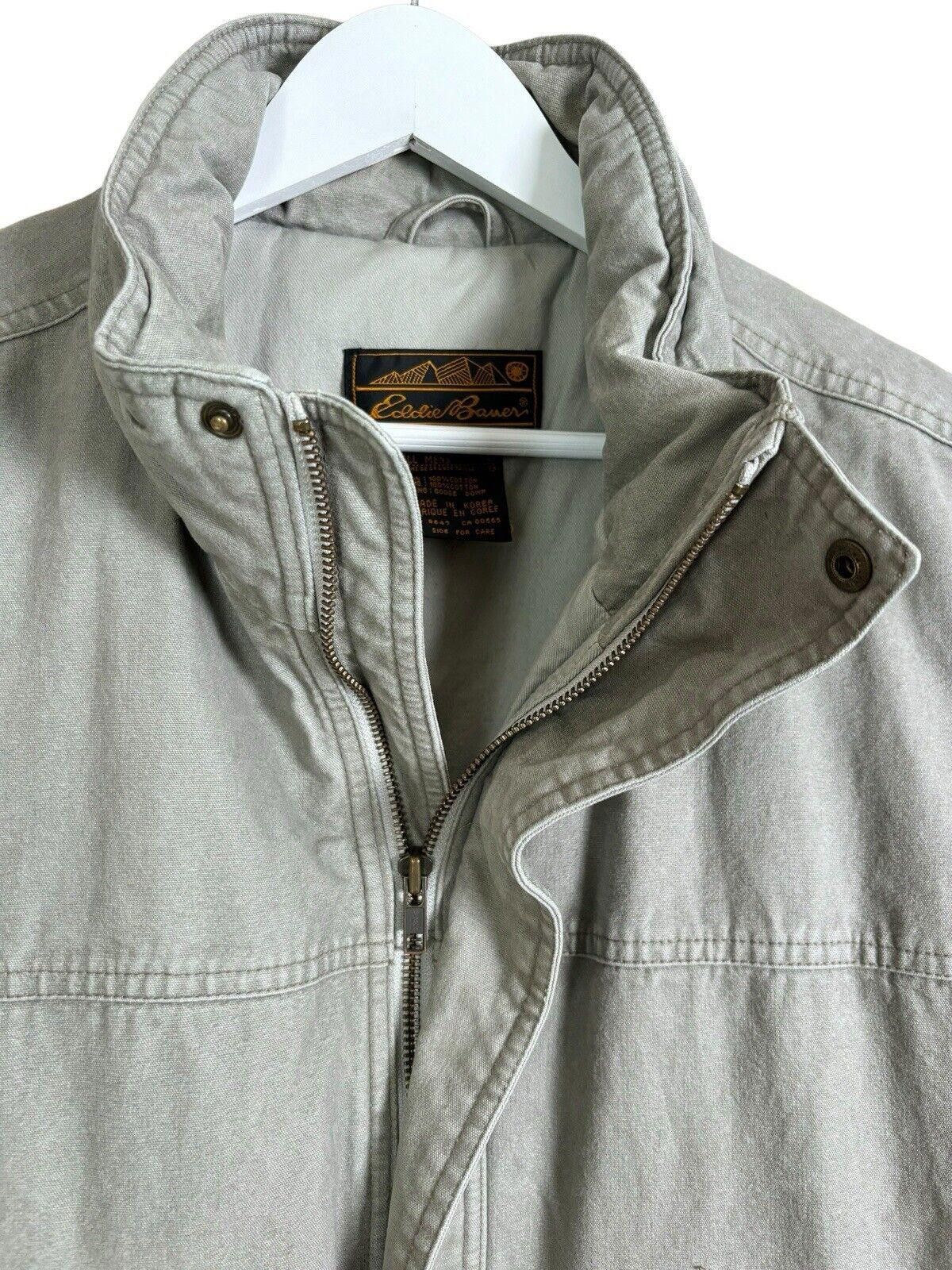 Eddie Bauer × Vintage Vintage 90s Eddie Bauer Goose Down Cotton Vest Men’s Large Size US L / EU 52-54 / 3 - 4 Thumbnail