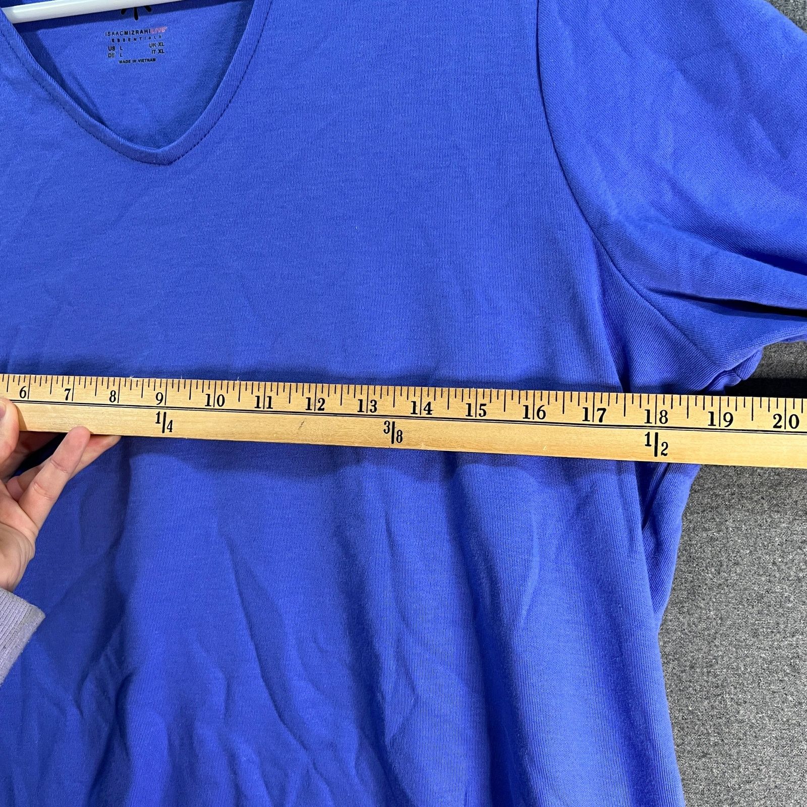 Isaac Mizrahi Isaac Mizrahi LIVE! Essentials V-Neck Elos Sleeve Size L / US 10 / IT 46 - 7 Thumbnail