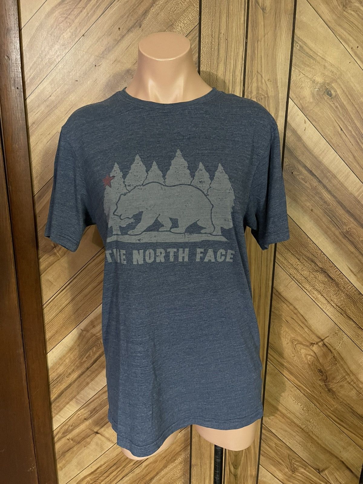 The North Face The North Face Slim Fit Small Blue Short Sleeve T-Shirt Size US S / EU 44-46 / 1 - 2 Thumbnail