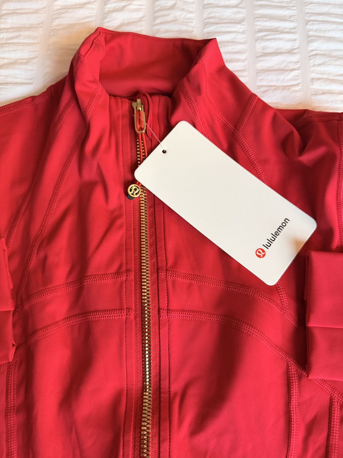 Lululemon Cropped Red Lululemon Set Size:4 Size S / US 4 / IT 40 - 6 Thumbnail