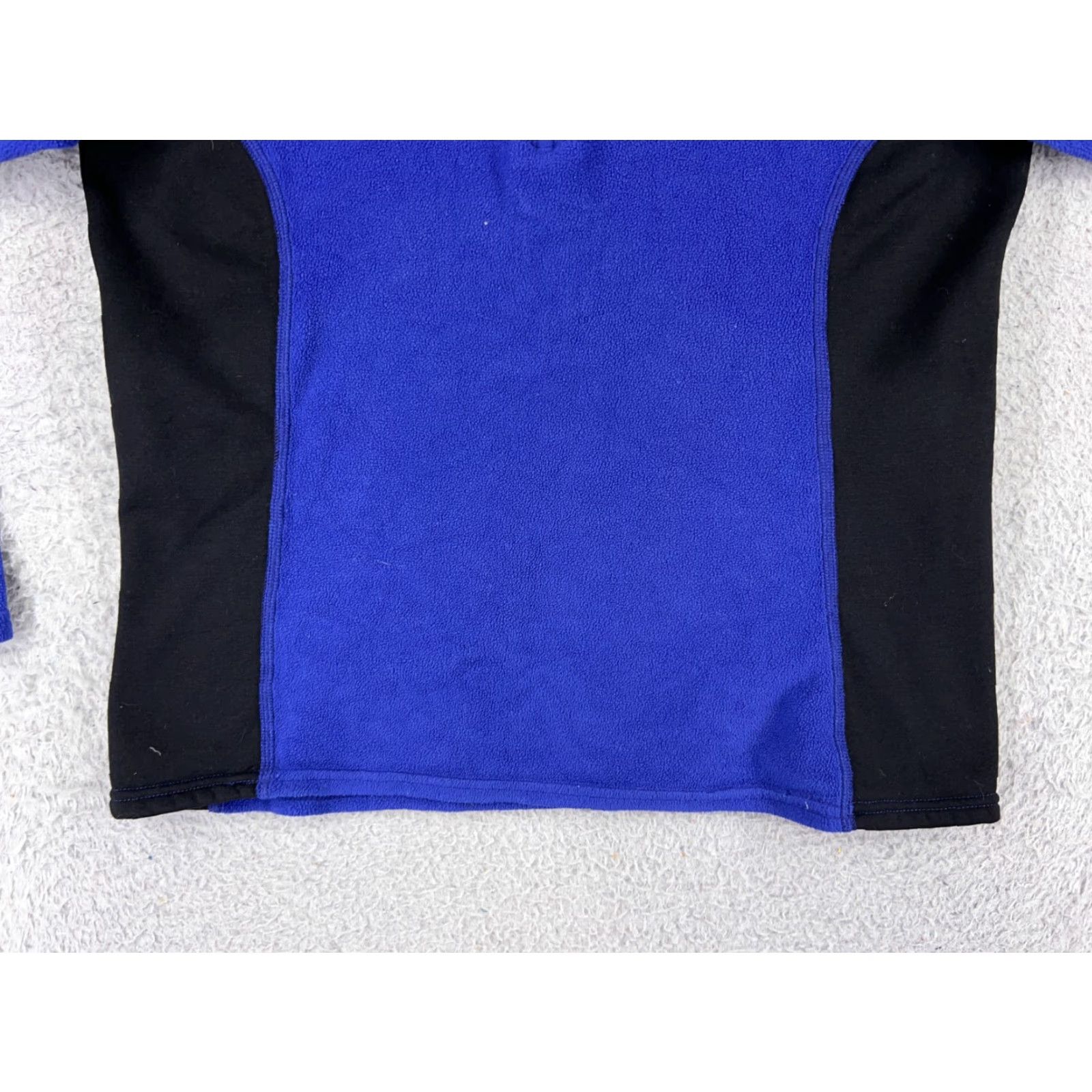 The North Face VINTAGE The North Face Sweater Women M Blue 100% Polyester Fleece Mock Neck Size M / US 6-8 / IT 42-44 - 7 Thumbnail