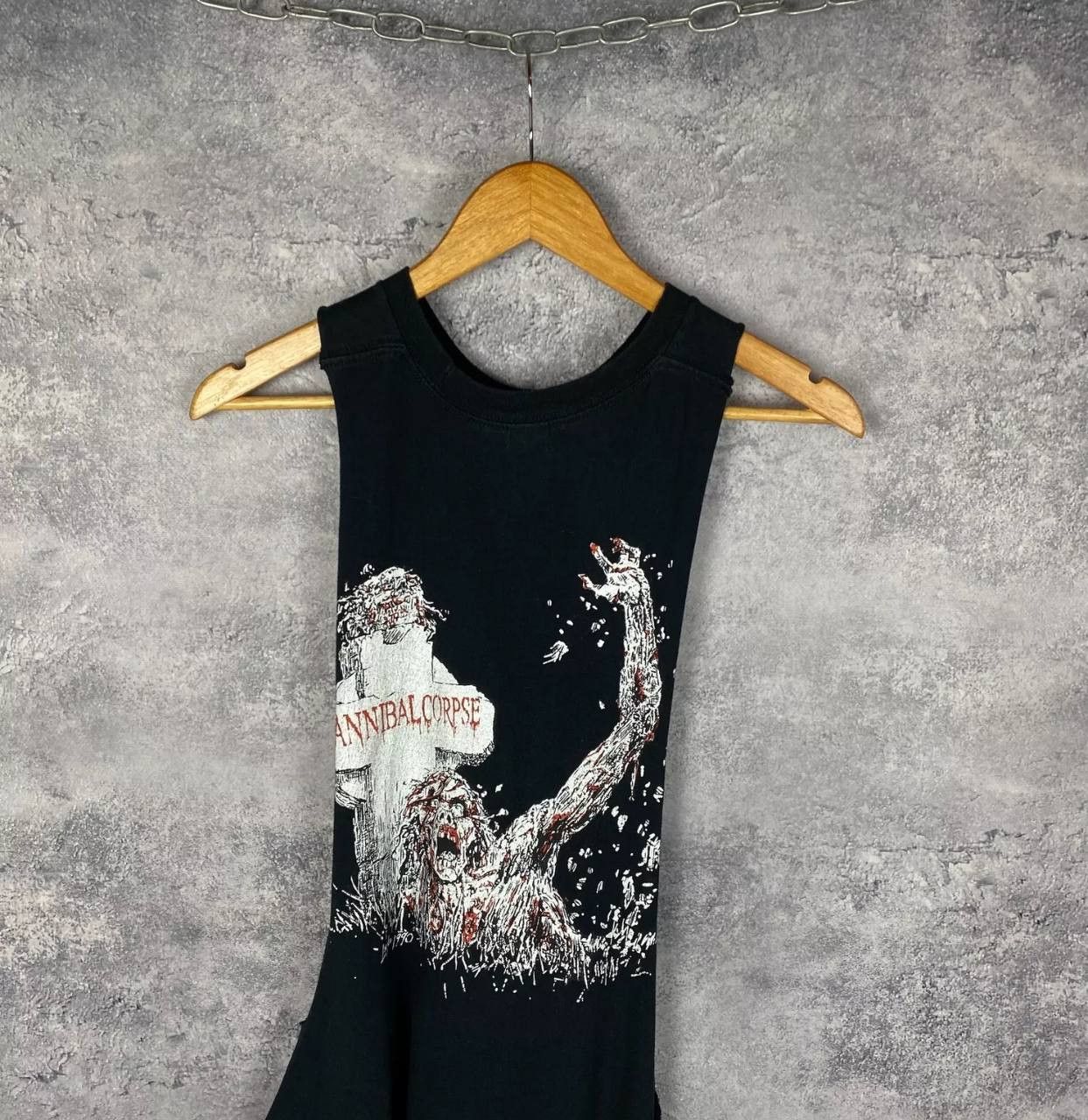Band Tees Cannibal Corpse Tank Top Men's Size 2XL Black Sleeveless ` Size US XXL / EU 58 / 5 - 4 Thumbnail