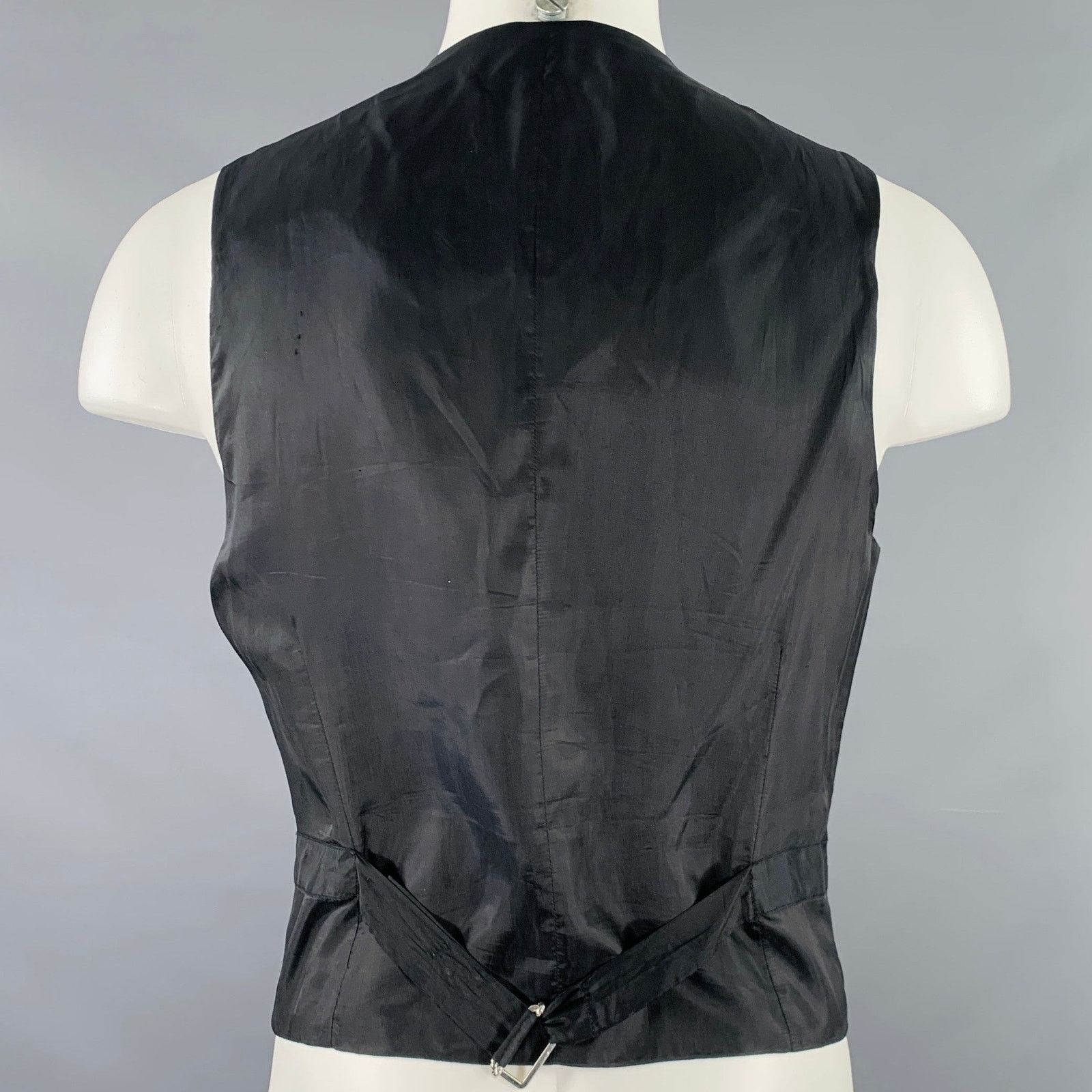 J.Lindeberg J.LINDEBERG Size M Black Single Breasted Vest Size 38R - 3 Thumbnail