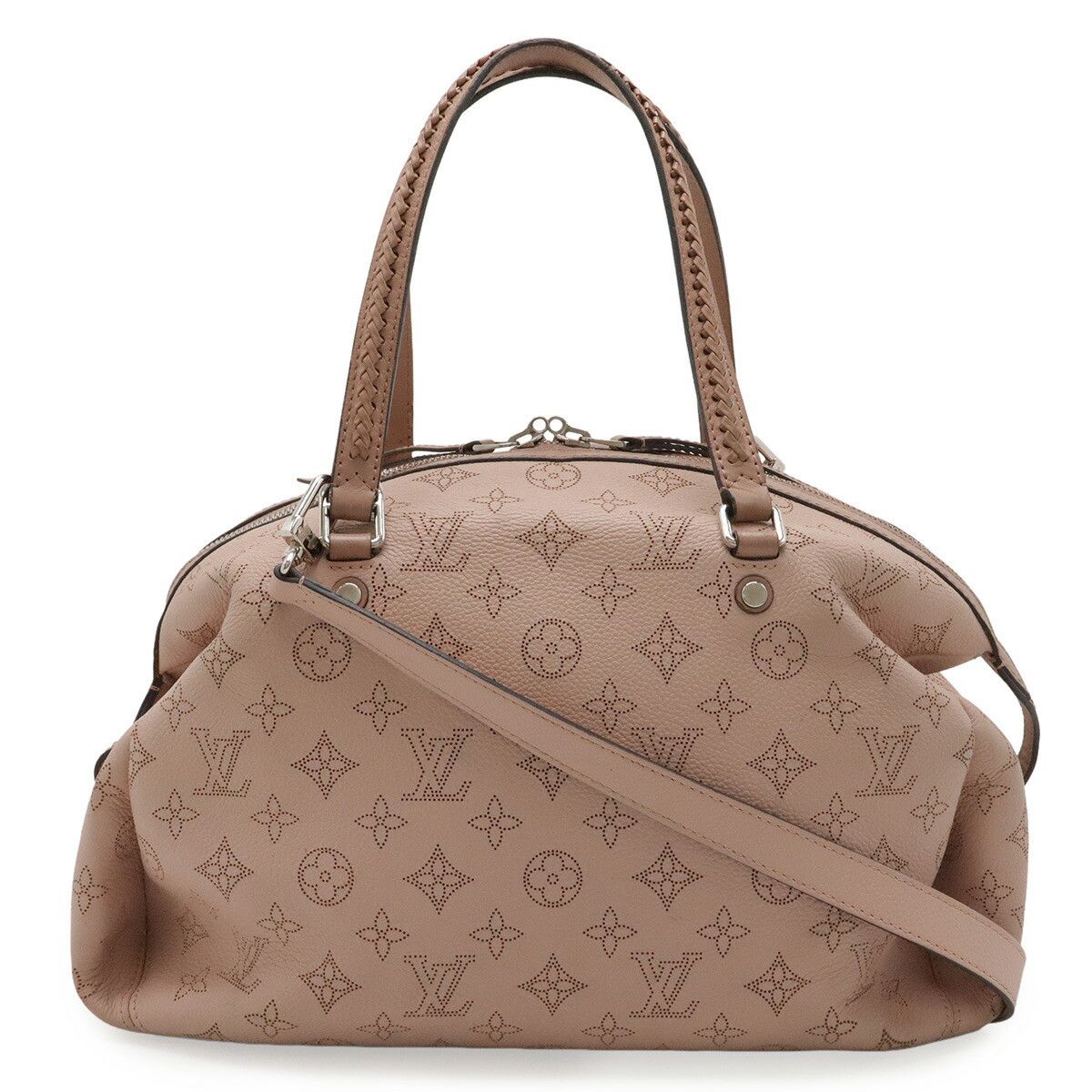 Louis Vuitton Louis Vuitton Louis Vuitton Monogram Mahina handbag Leather Handbag M54673 DUTY FREE for USA Size ONE SIZE - 1 Thumbnail