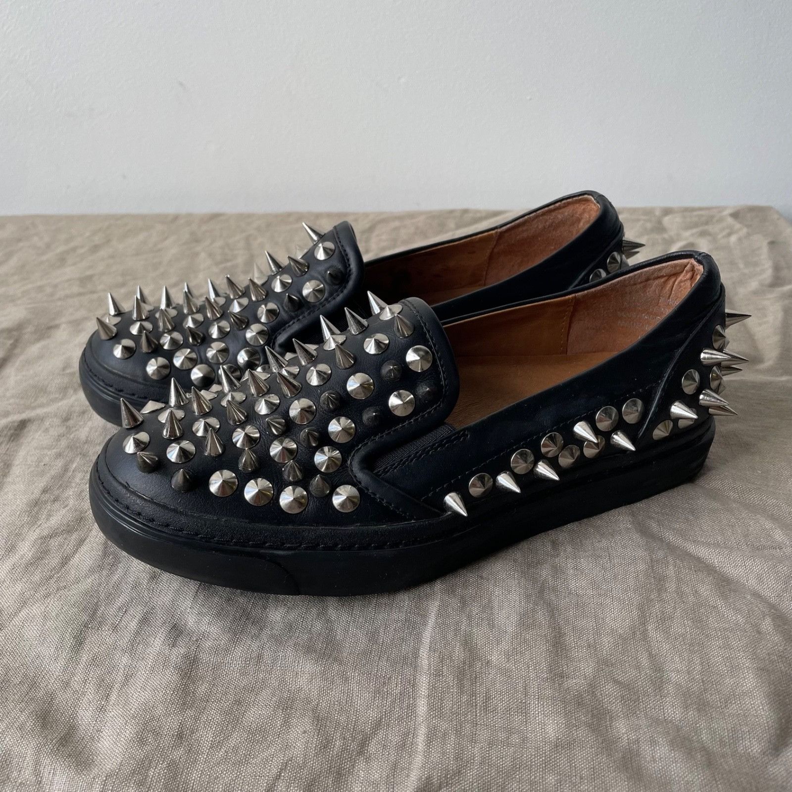 Jeffrey Campbell Studded Spike Loafers Punk 9422AC