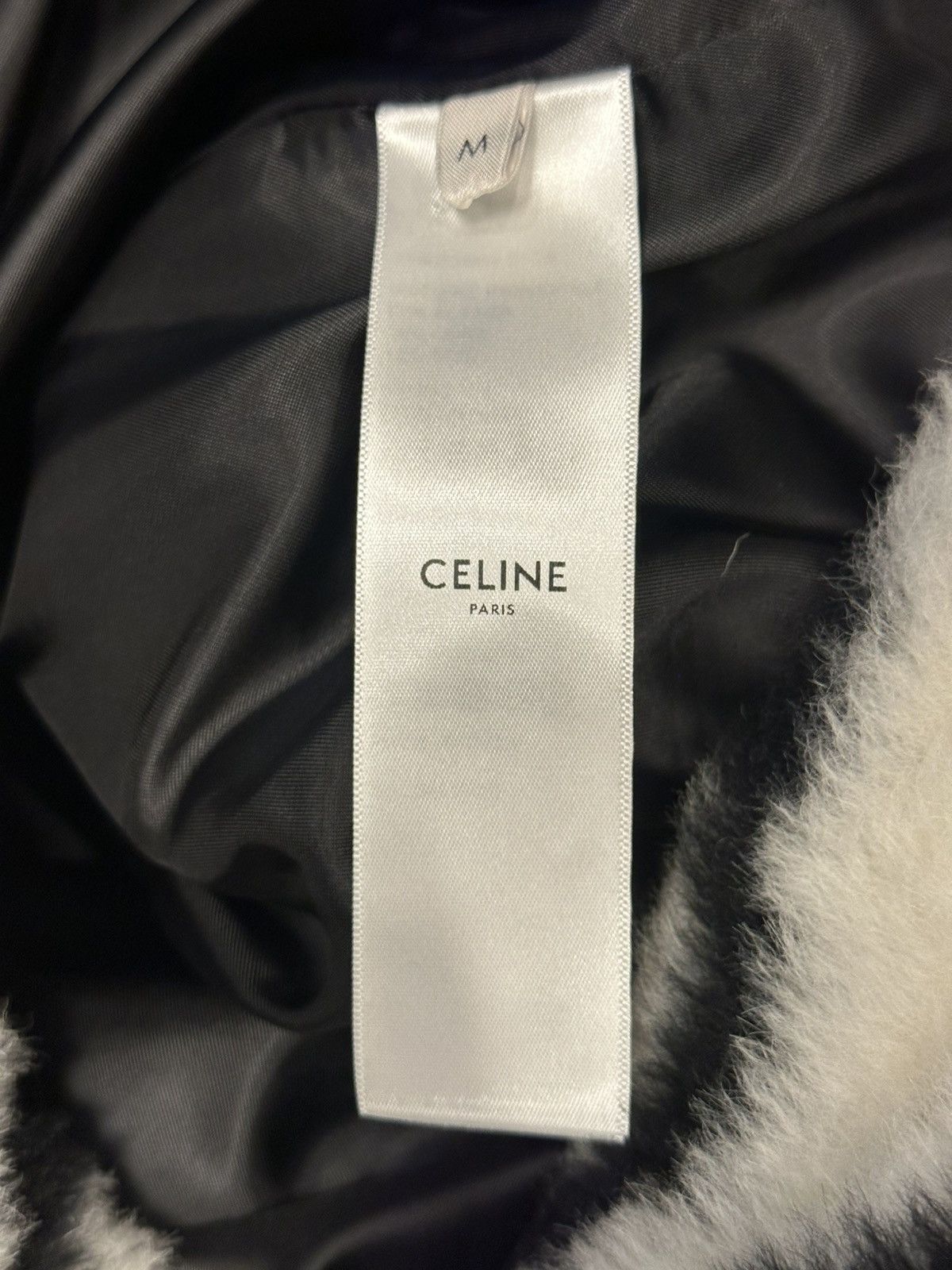 Celine Alpaca zebra print zip up jacket Size US M / EU 48-50 / 2 - 8 Thumbnail