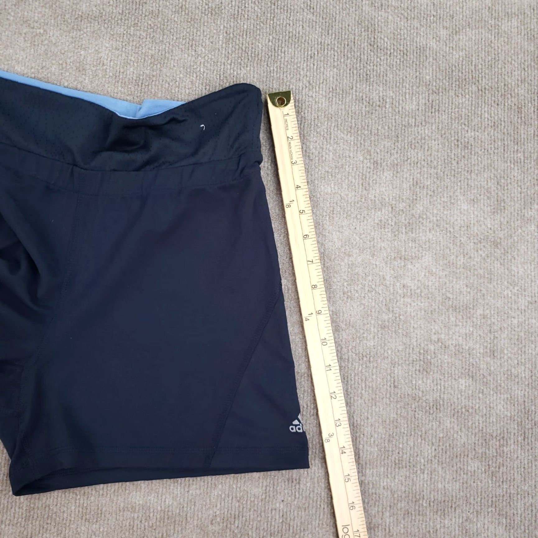 Adidas Adidas Womens Shorts Small Blue Elastic Waist Comfort Size 28" / US 6 / IT 42 - 5 Thumbnail