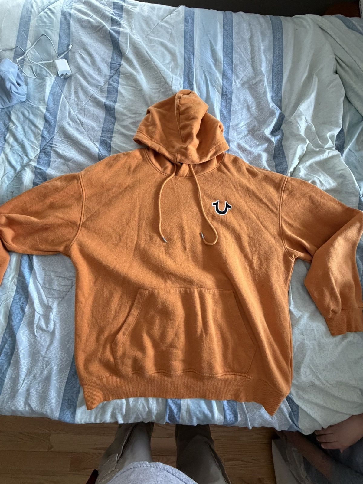 True Religion True religion relaxed LS vintage hoodie size LG Size US L / EU 52-54 / 3 - 2 Thumbnail