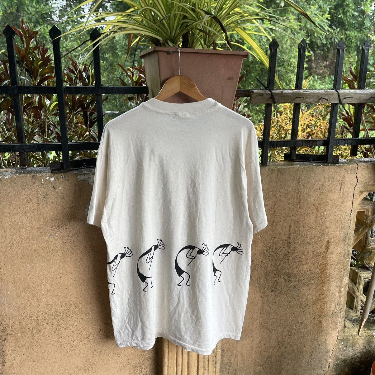 Hanes × Vintage 🔥🔥Vintage 90s Retro Art Native Design Promo Tee By Hanes Size US XL / EU 56 / 4 - 2 Thumbnail