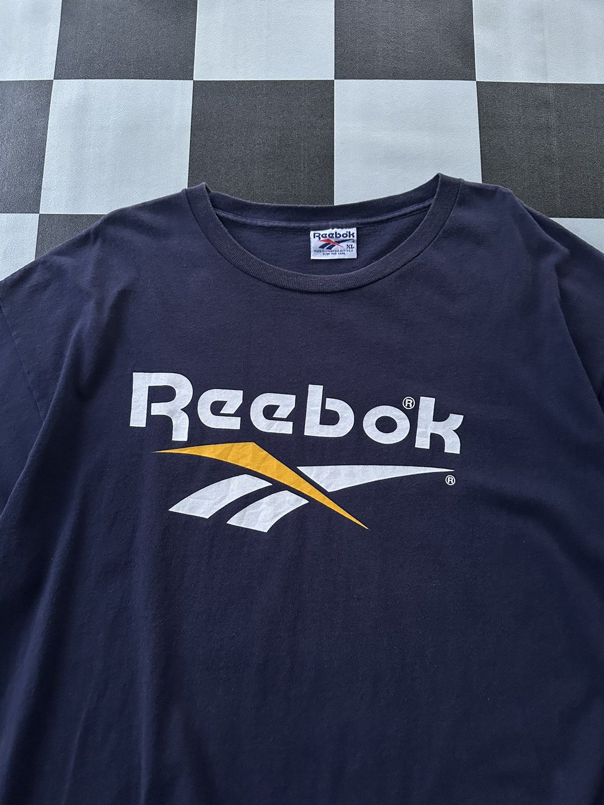 Reebok Vintage Reebok Oversize Big Logo A504 Size US XL / EU 56 / 4 - 2 Thumbnail