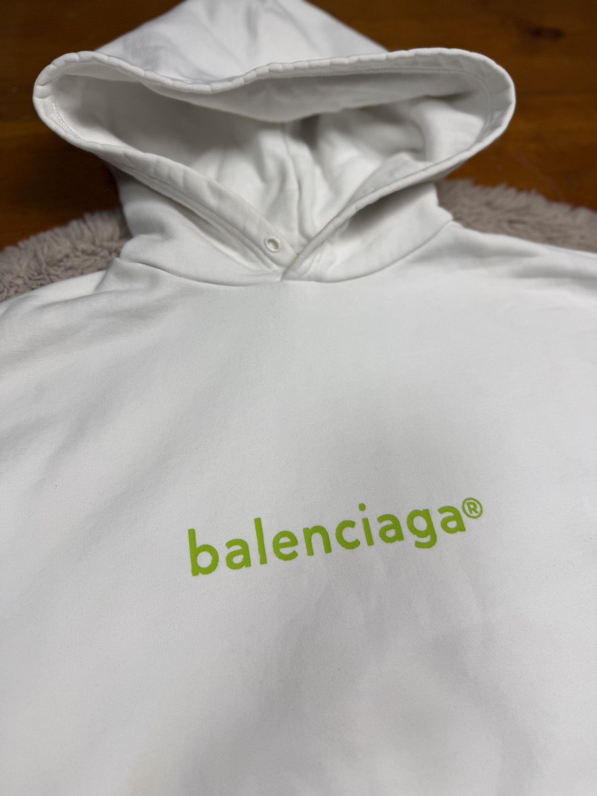 Balenciaga Balenciaga logo hoodie Size US S / EU 44-46 / 1 - 4 Thumbnail