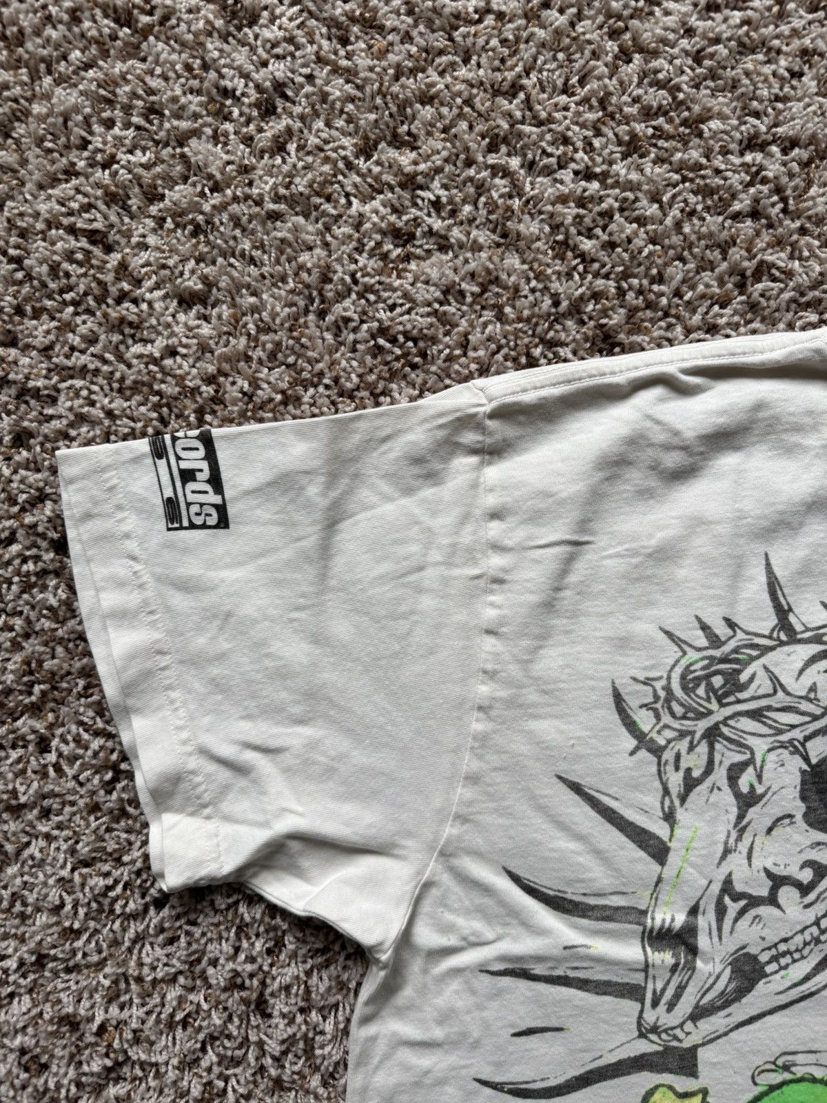 HELLSTAR Hellstar Mercy Festival 96 Tee Shirt White Size US M / EU 48-50 / 2 - 7 Thumbnail