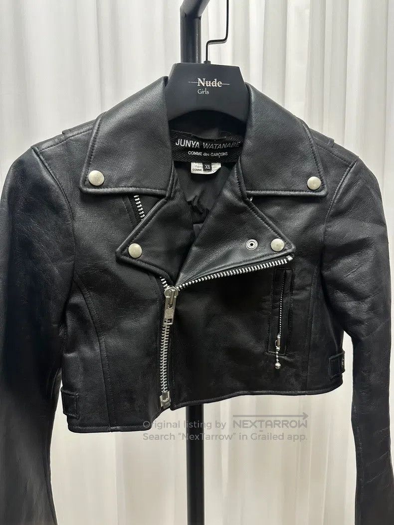 Junya Watanabe Junya Watanabe Motorcycle Ultra Short Jacket Size XS / US 0-2 / IT 36-38 - 3 Thumbnail