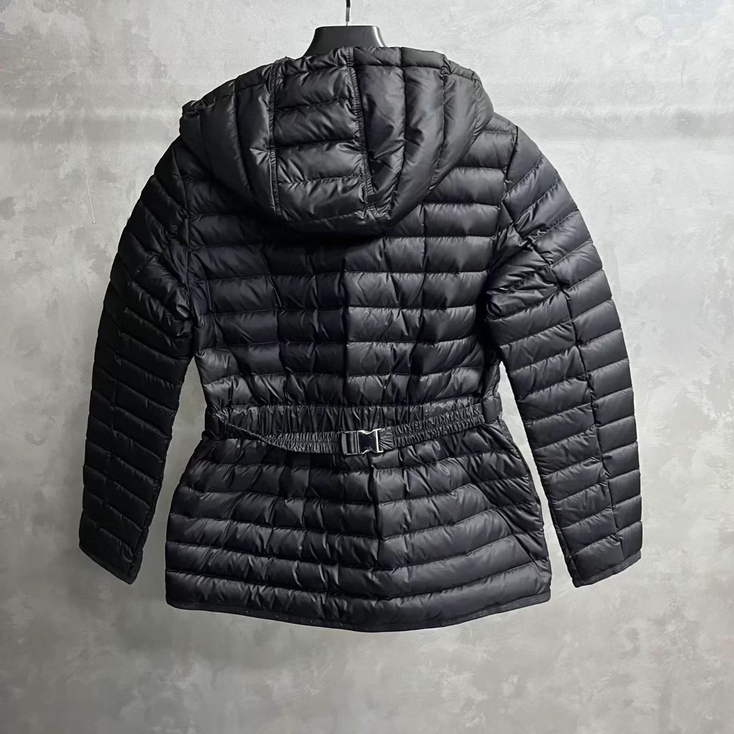 Moncler Moncler Black Boned Hooded Zipper Waist Puffer 0 Size XS / US 0-2 / IT 36-38 - 2 Thumbnail