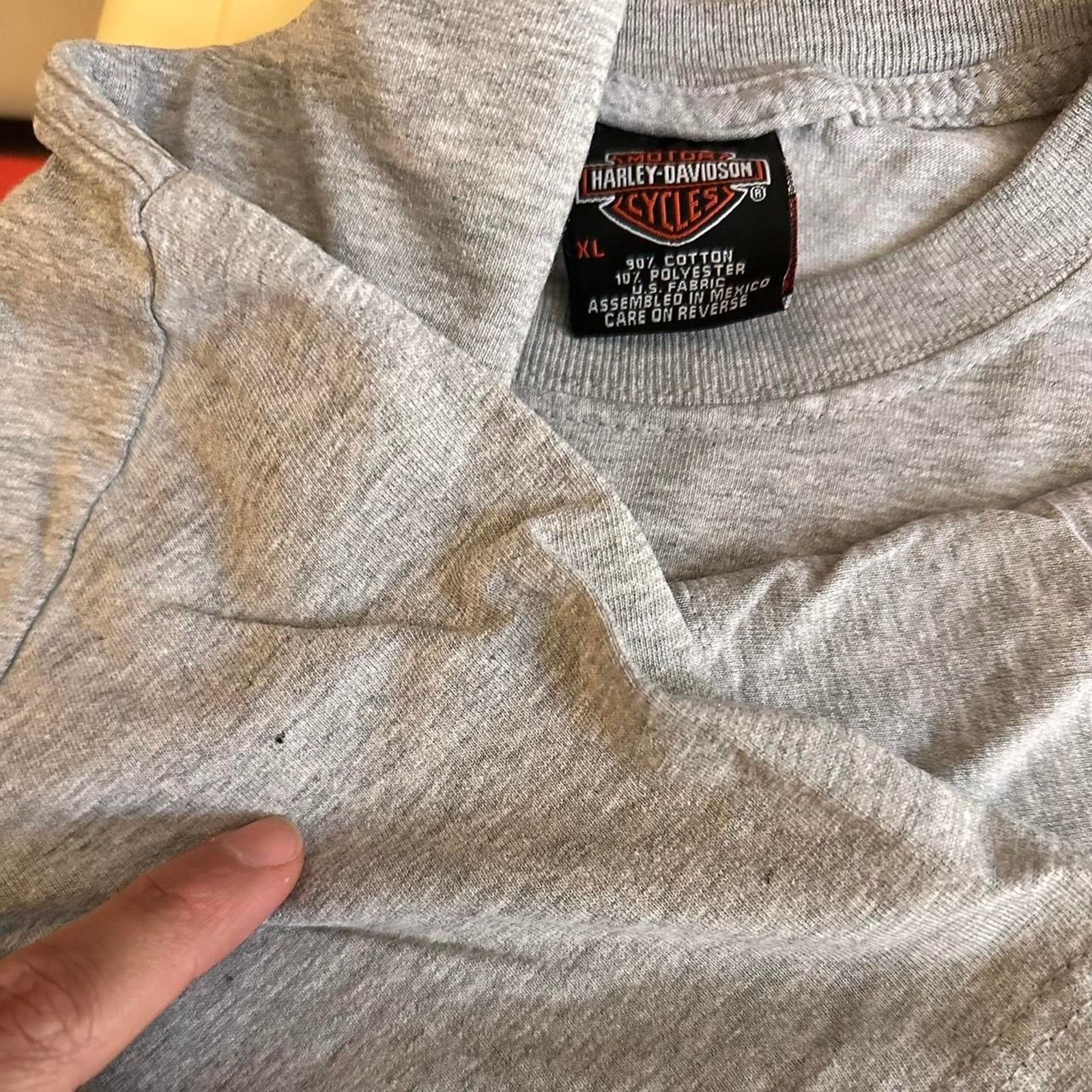 Harley Davidson Vintage Harley Davidson Fat Boy Shirt Size US XL / EU 56 / 4 - 7 Thumbnail