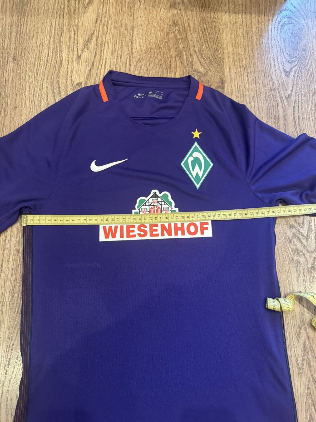 Nike WERDER BREMEN 2016-2017 NIKE JERSEY AWAY FOOTBALL MEN SIZE S Size US S / EU 44-46 / 1 - 3 Thumbnail