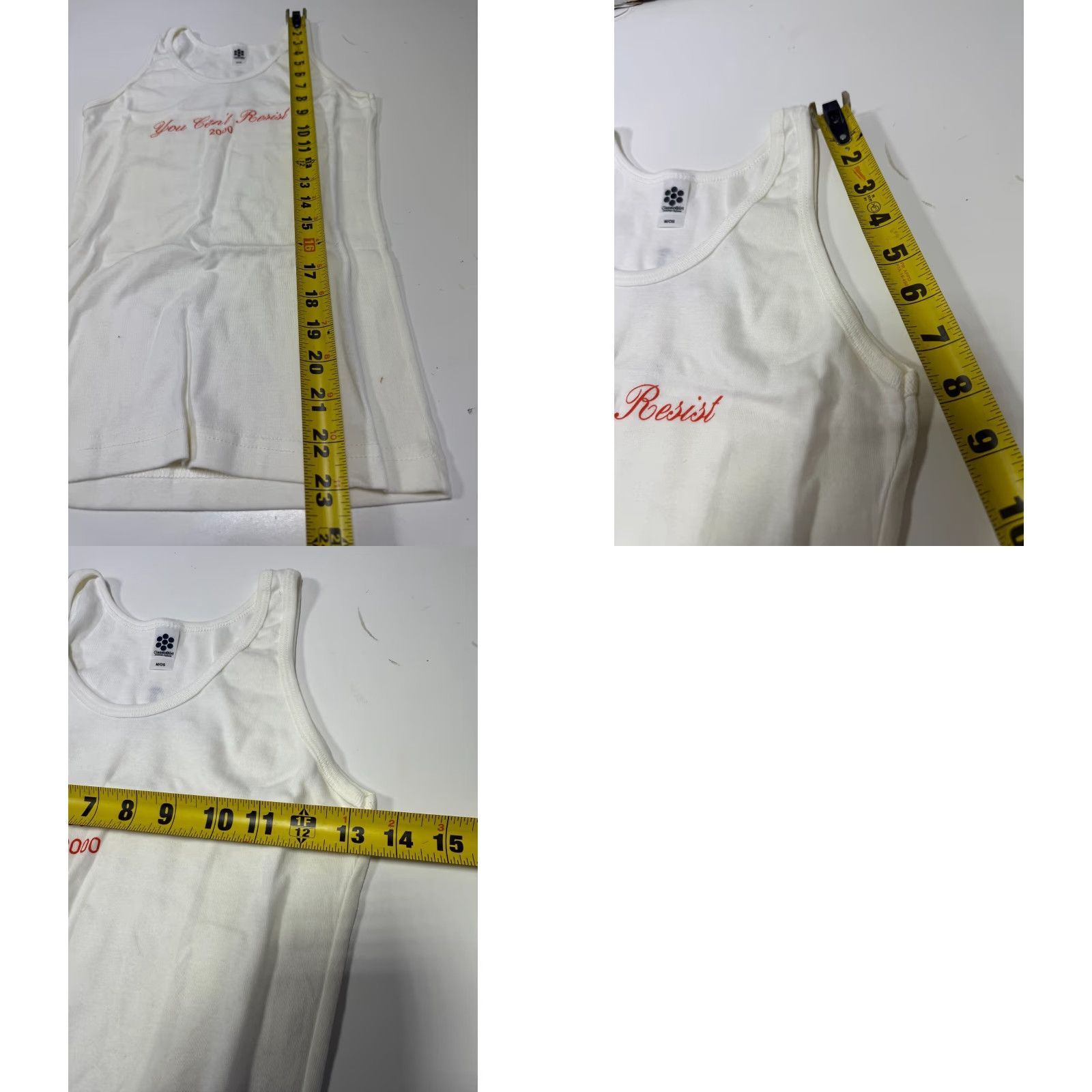 J Brand VINTAGE Classic Girl T-Shirt JESSICA Adult Medium White Collectible Mens Size M / US 6-8 / IT 42-44 - 8 Thumbnail
