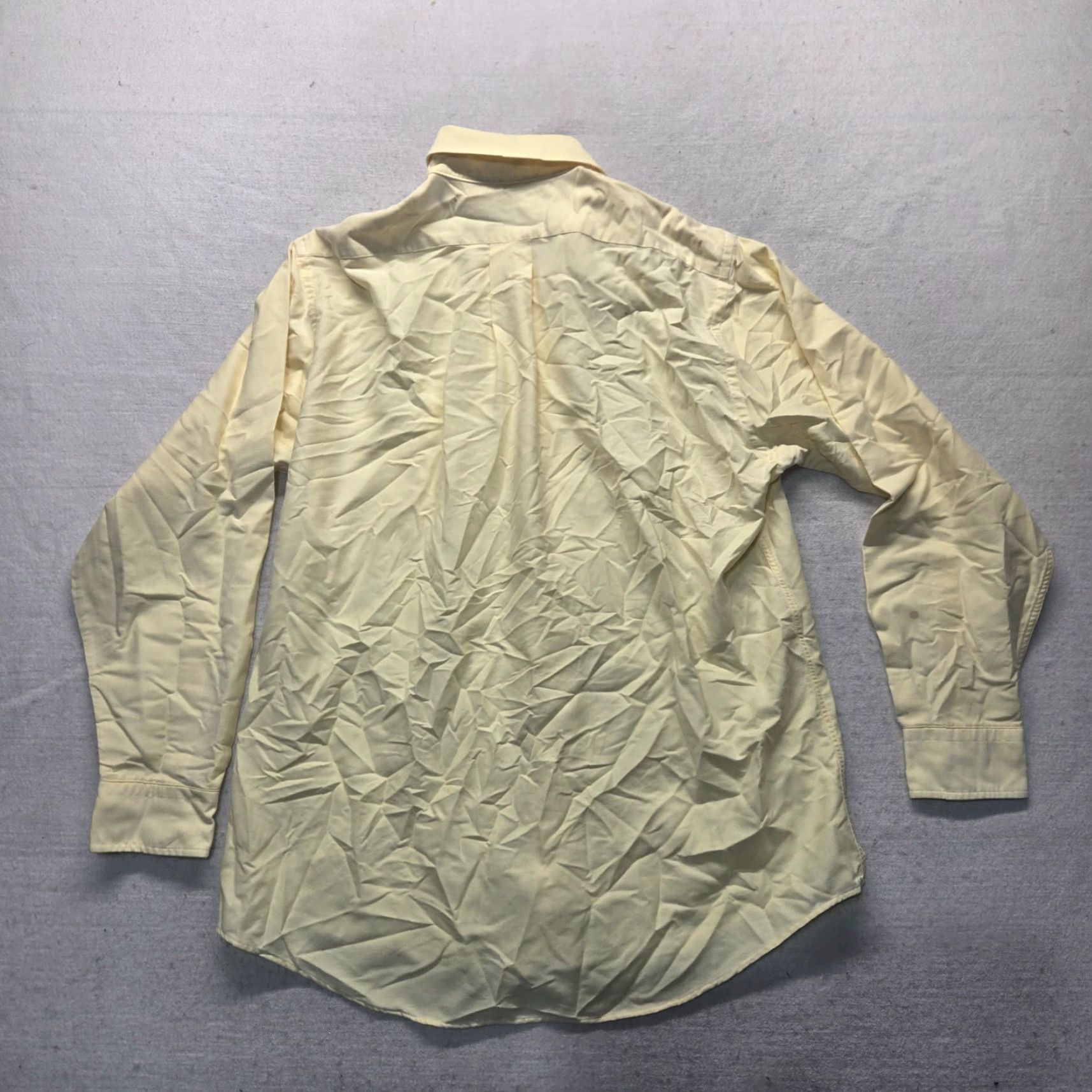 Vintage LL Bean Button-Up Shirt Solid Yellow Long Sleeve Adult Mens 16.5 34 Clothing Shirt Business Mens LL Bean Yellow 16.5 34 Size US XL / EU 56 / 4 - 7 Thumbnail