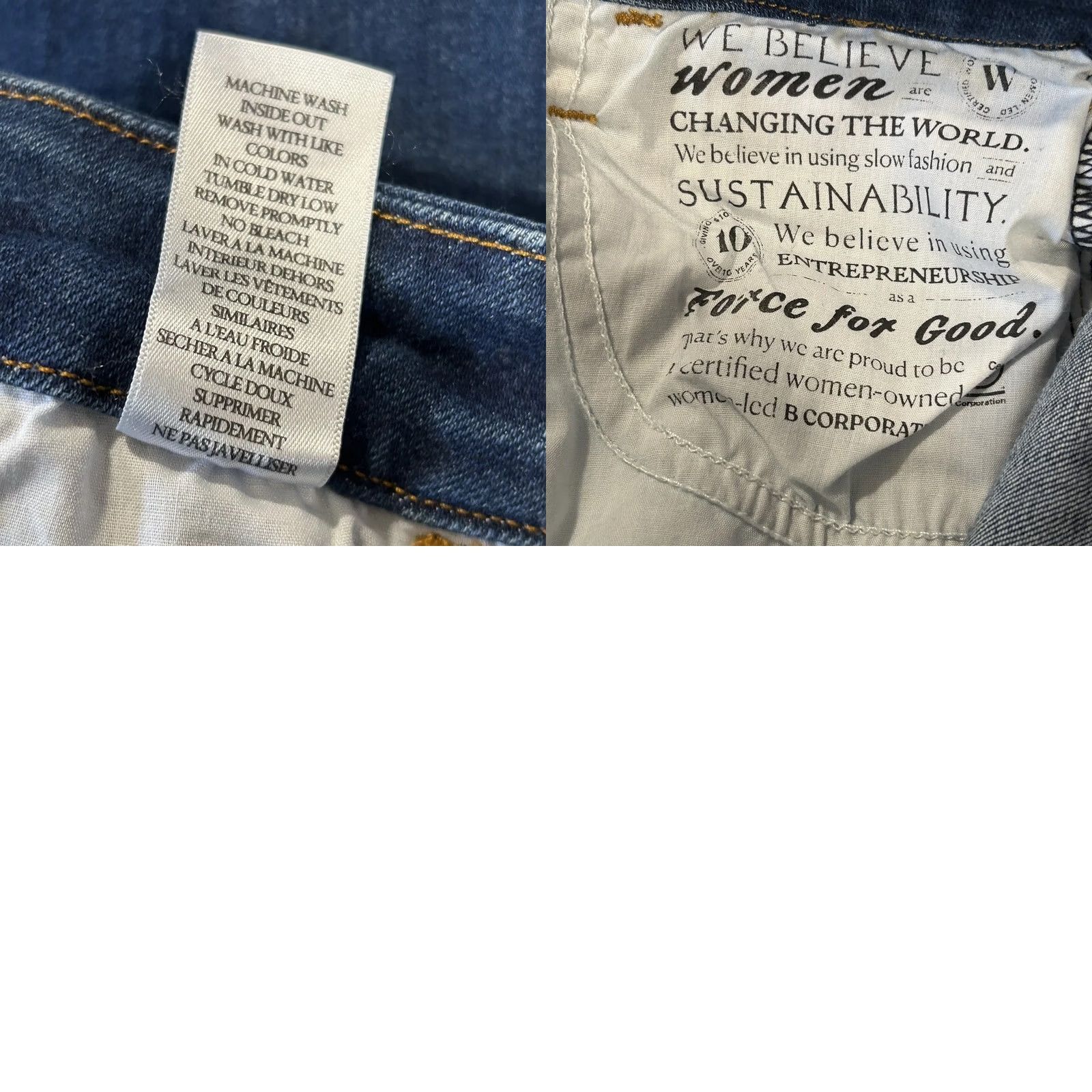 Frank & Eileen VINTAGE Frank & Eileen Flannigan Flare Denim Blue Jean Women’s 25 Size 42" / US 20 - 8 Thumbnail