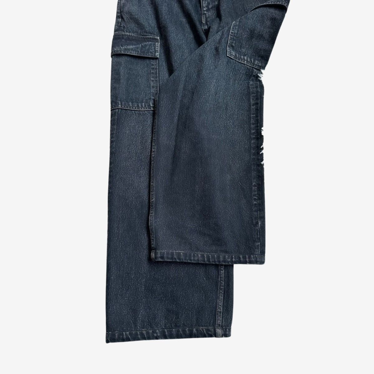 Balenciaga Balenciaga FW20 Baggy Denim Cargo Sz.29 Size US 29 - 5 Thumbnail