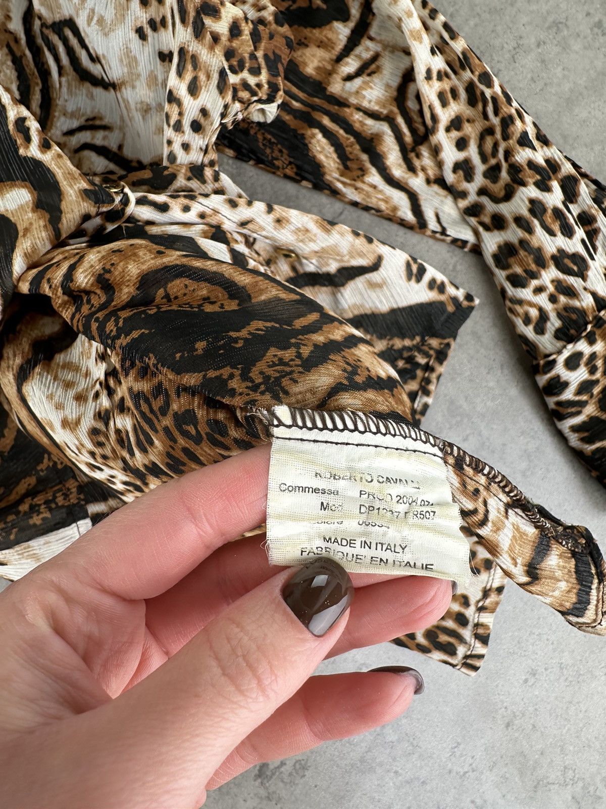Just Cavalli × Roberto Cavalli Roberto Cavalli Blouse Size M / US 6-8 / IT 42-44 - 10 Thumbnail