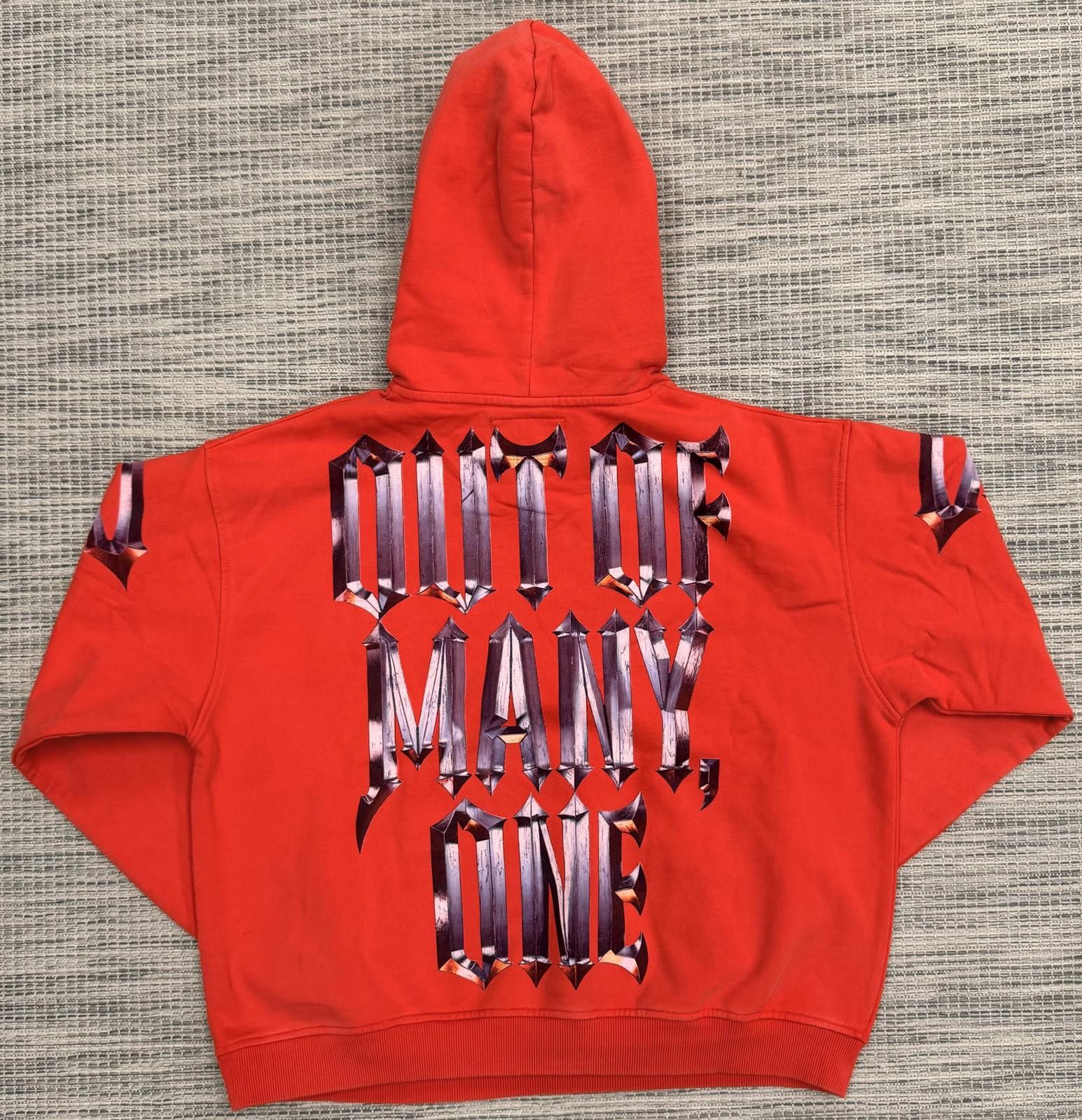 Godspeed Godspeed Red Wash Chrome Mono Hoodie Size US L / EU 52-54 / 3 - 3 Thumbnail