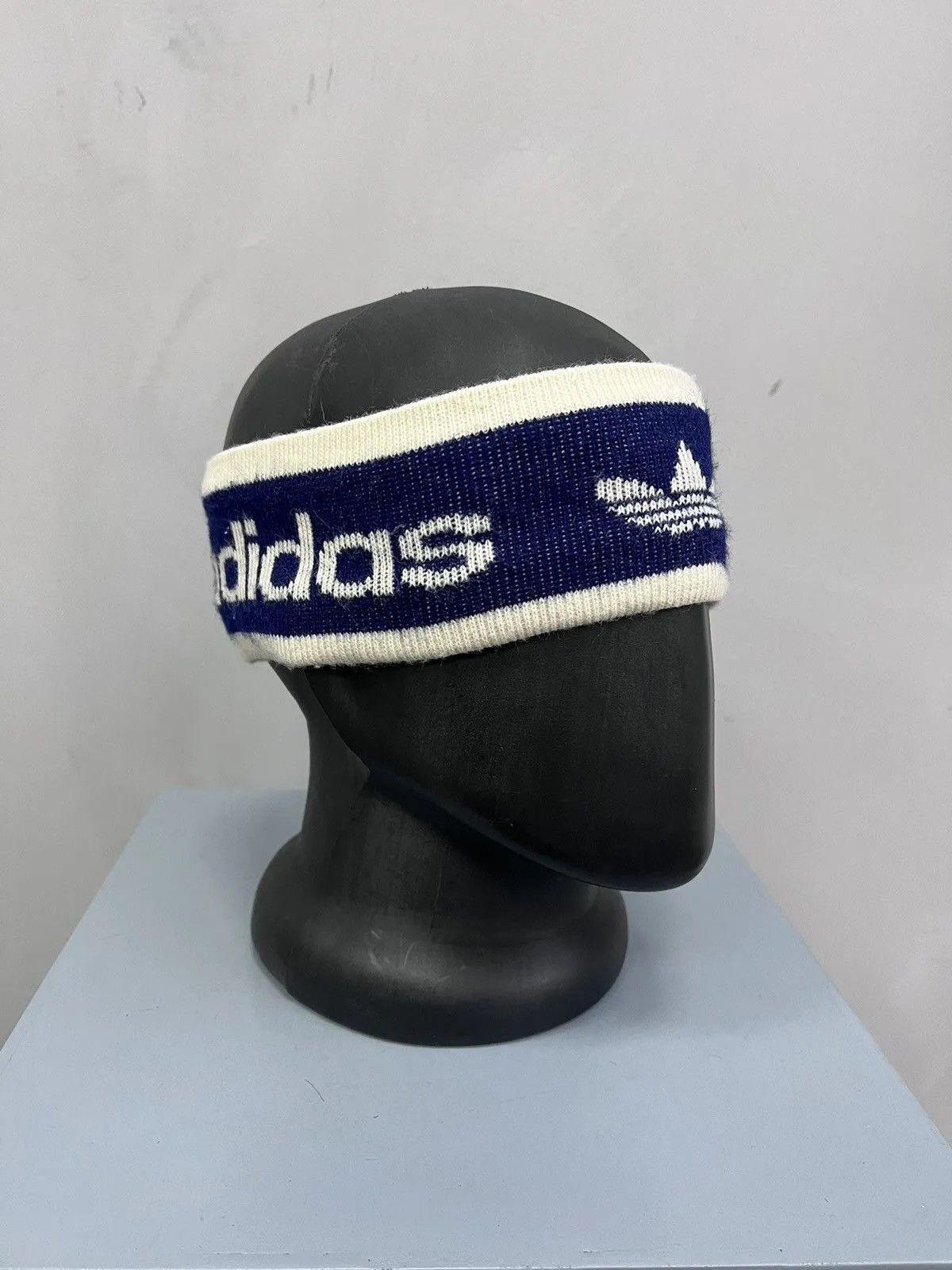 Adidas Vintage retro west Germany wool hat beret 90s Size ONE SIZE - 7 Thumbnail