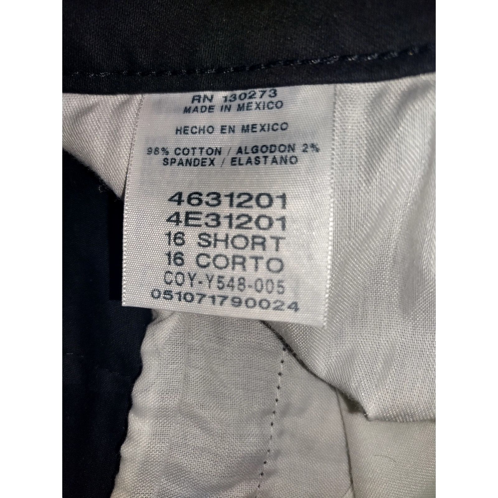 Lee Lee Womens Mid-rise Straight leg Pants Black Size 16 Size 38" / US 16 / IT 52 - 6 Thumbnail