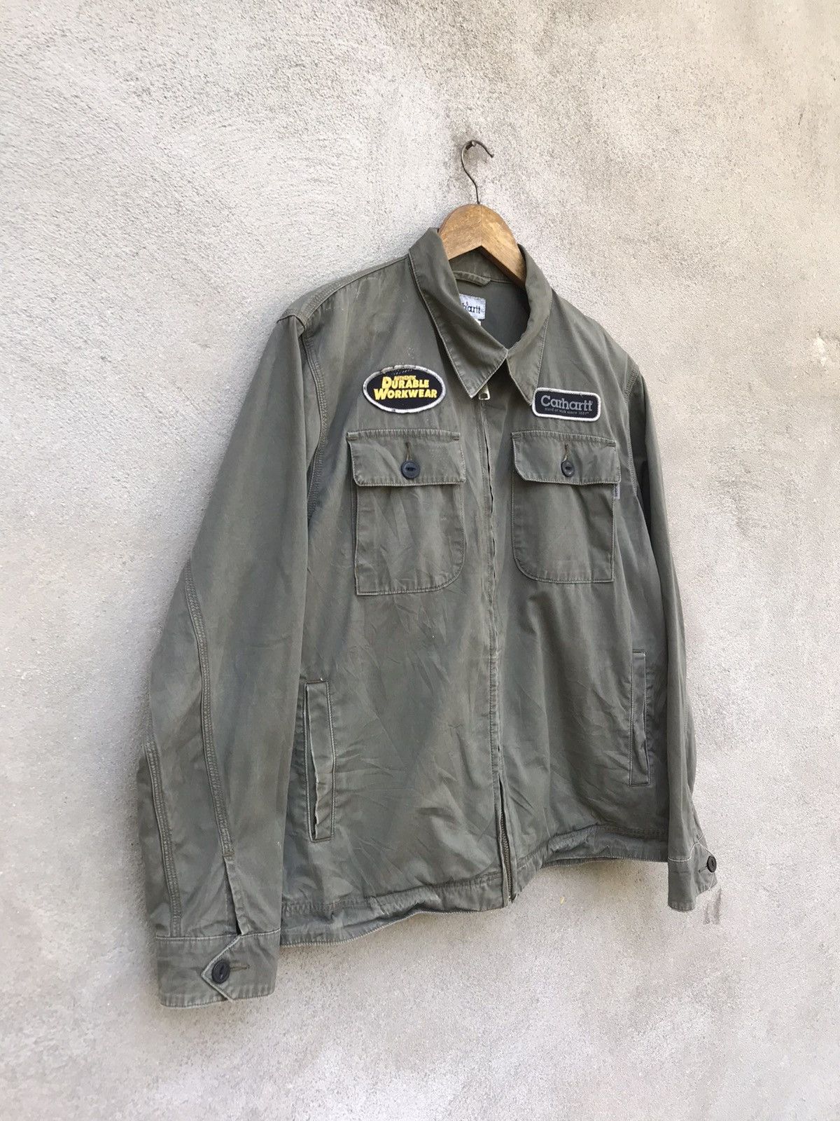 Carhartt RARE VINTAGE CARHARTT WORKWEAR MILITARY JACKET Size US M / EU 48-50 / 2 - 3 Thumbnail