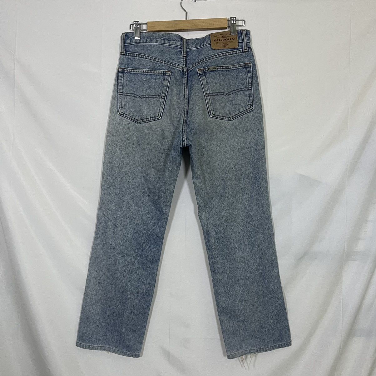 Big John VINTAGE BIG JOHN CUSTOM SASHIKO JEANS Size US 30 / EU 46 - 7 Thumbnail
