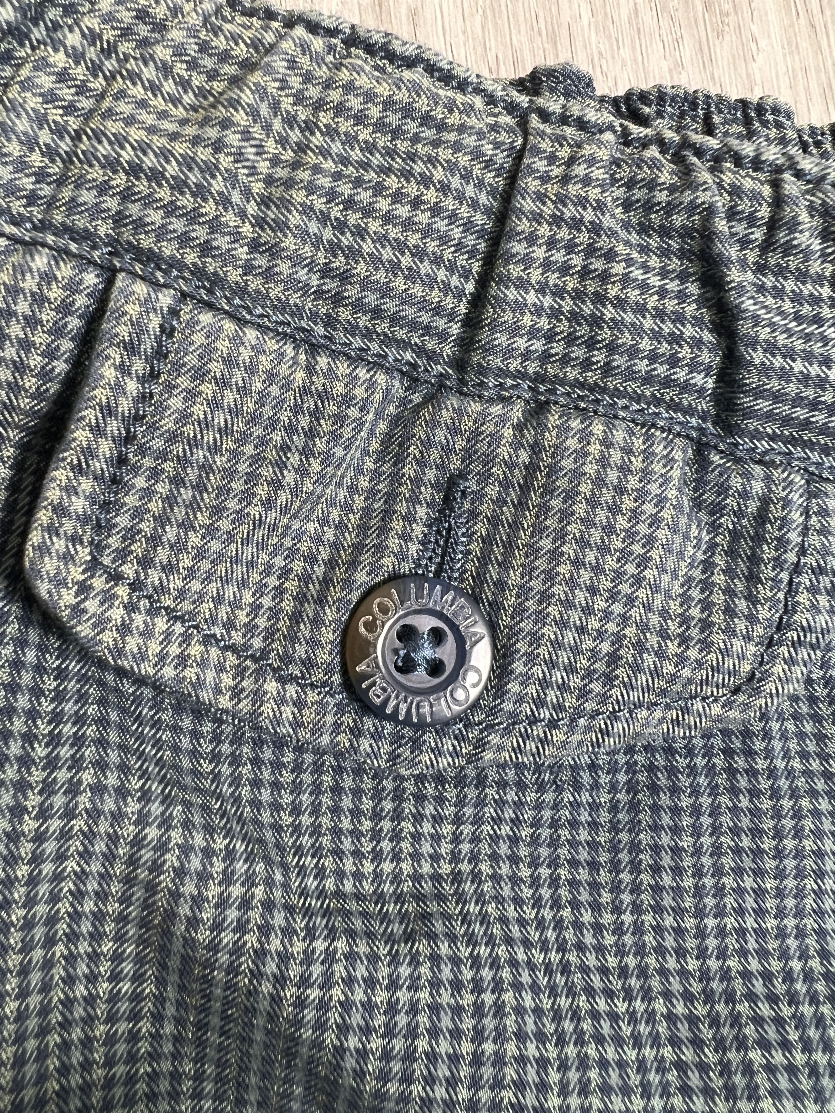 Columbia Columbia Titanium Blue Houndstooth Short JKA066 Size US 34 / EU 50 - 3 Thumbnail