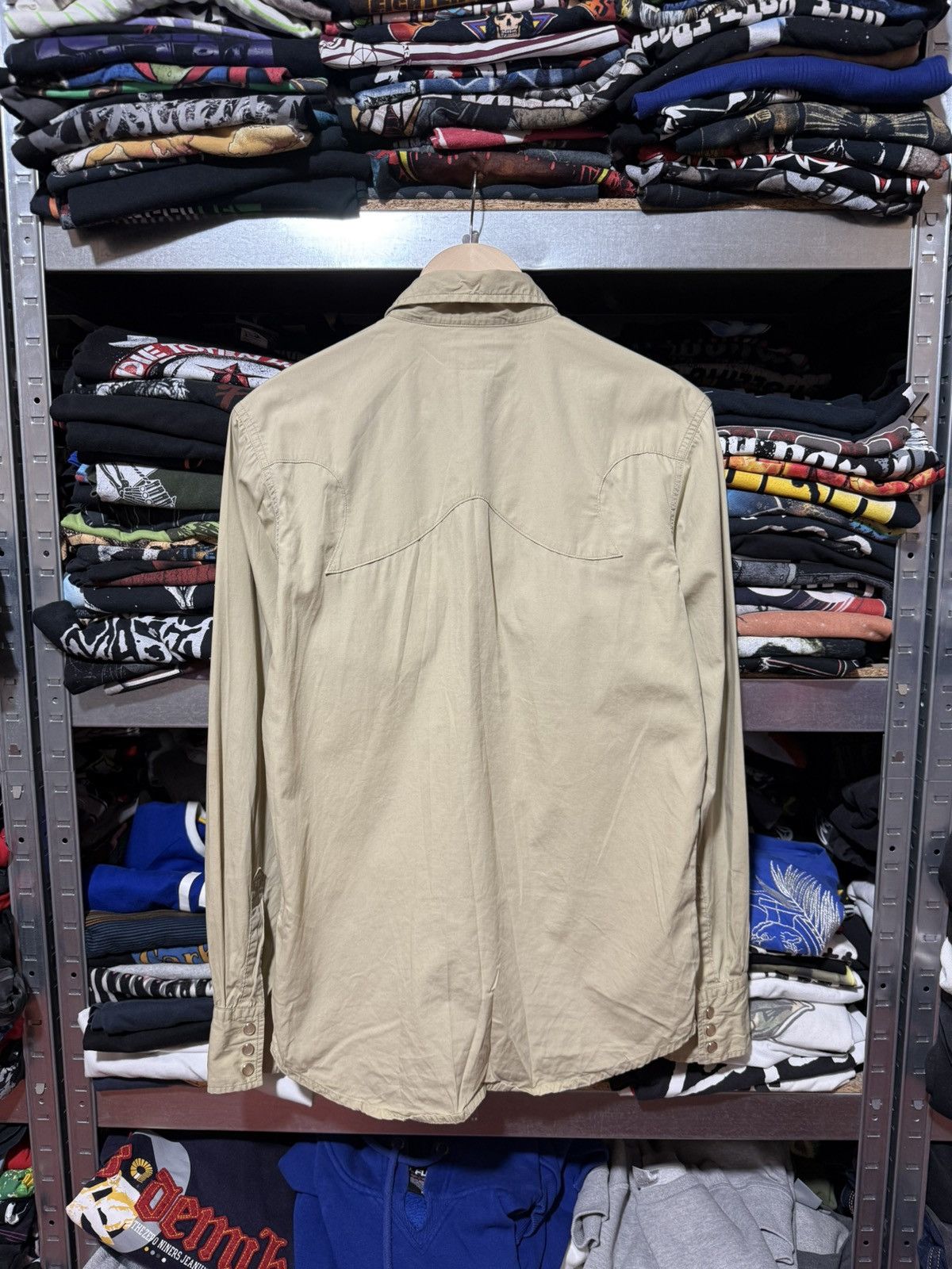 Levi's Vintage Clothing Vintage 90’s Levis Western Wear Cowboy Retro Button Shirt Size US M / EU 48-50 / 2 - 2 Thumbnail