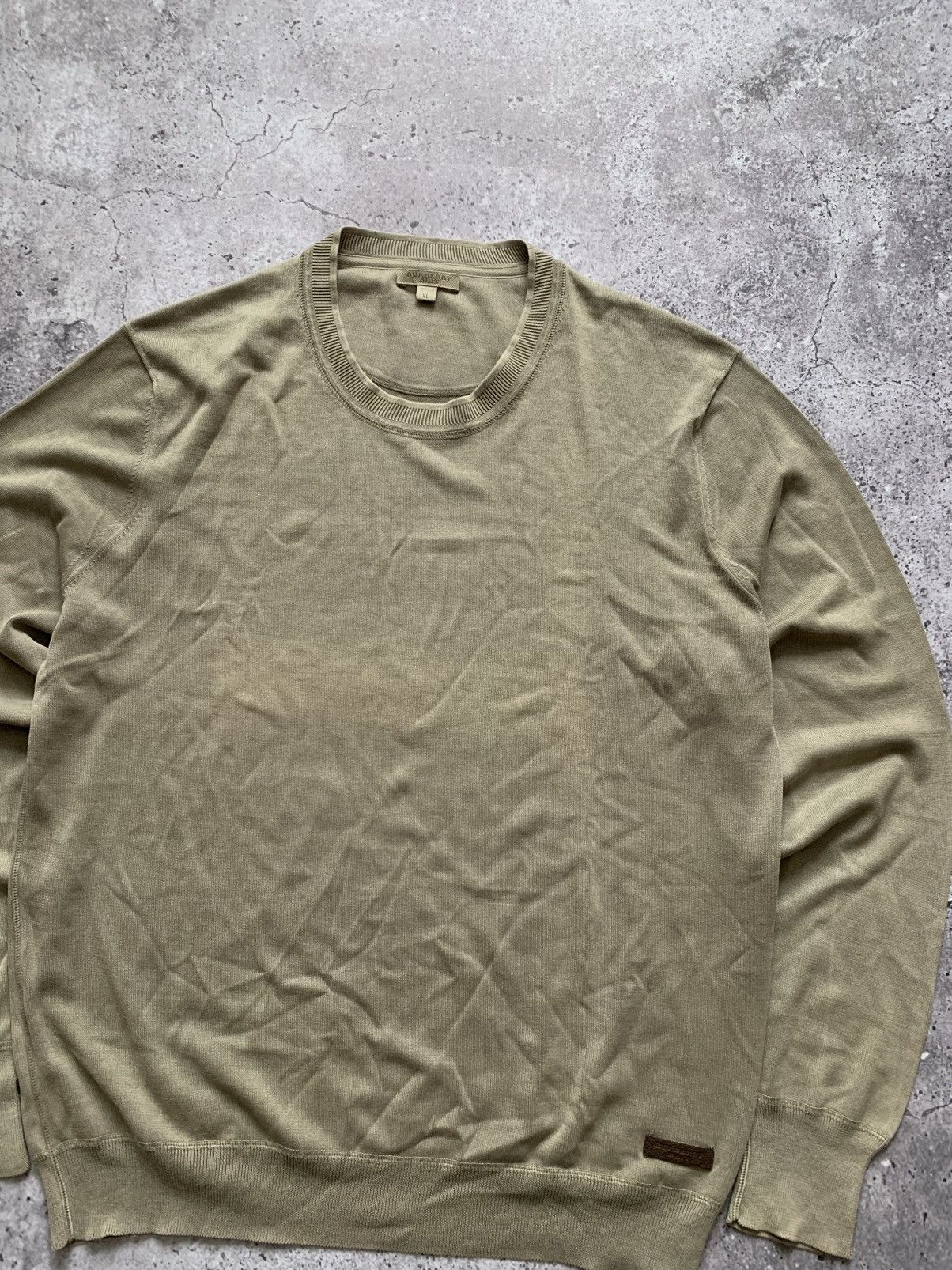 Burberry 🔥BURBERRY BRIT OLD MONEY STYLE LIGHT SWEATSHIRT Size US XL / EU 56 / 4 - 11 Thumbnail