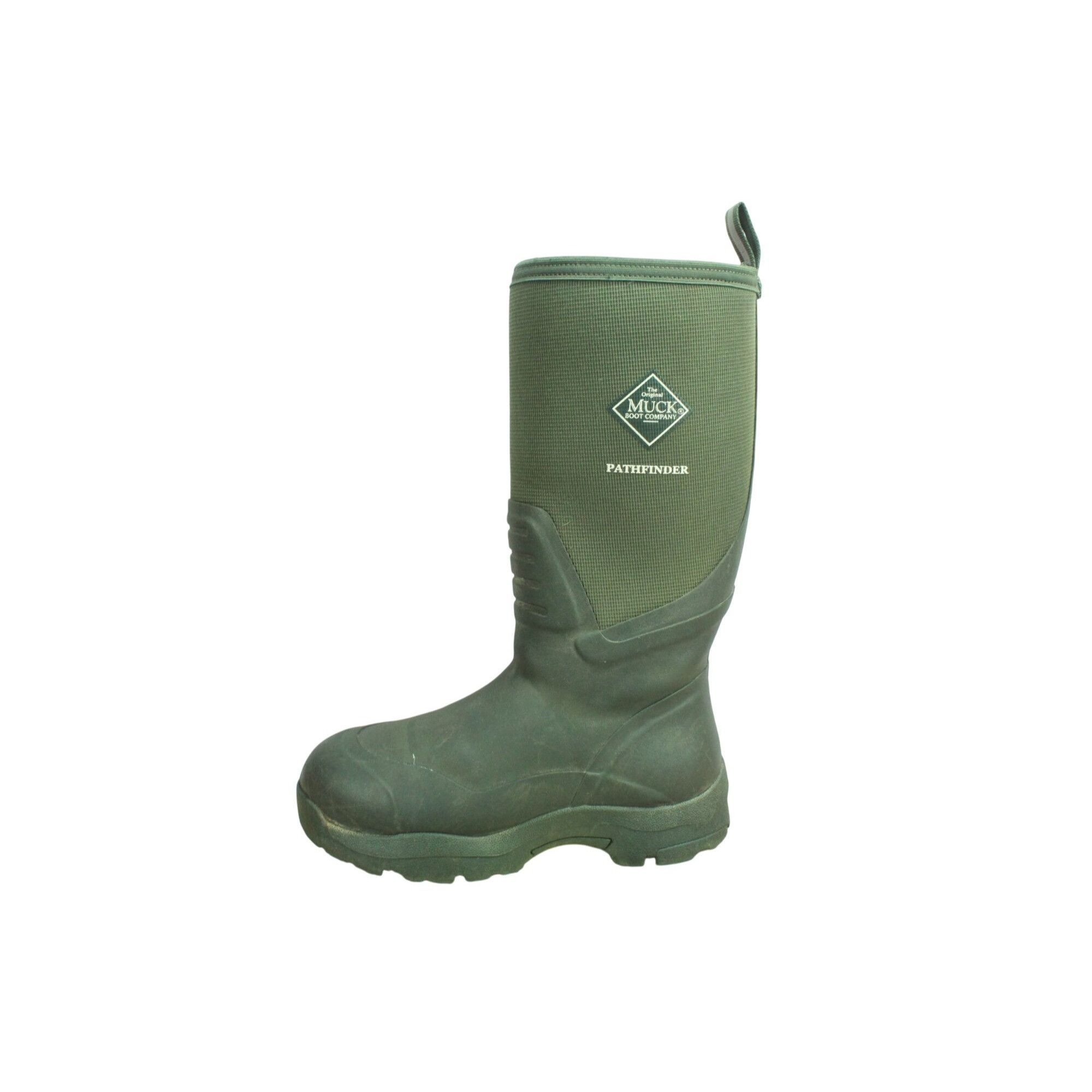 Other Muck Pathfinder Men's Green Rubber Waterproof Tall Boots Size US 7 / EU 40 - 1 Thumbnail
