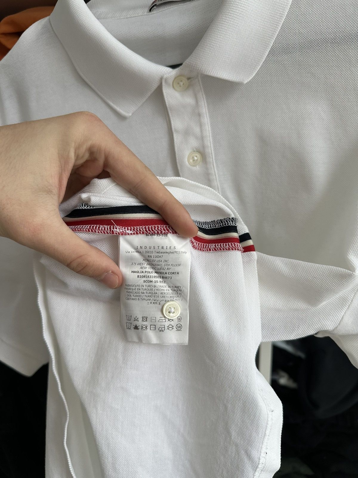 Moncler 🔥VINTAGE MONCLER MAGLIA POLO MANICA CORTA🔥 Size US L / EU 52-54 / 3 - 8 Thumbnail